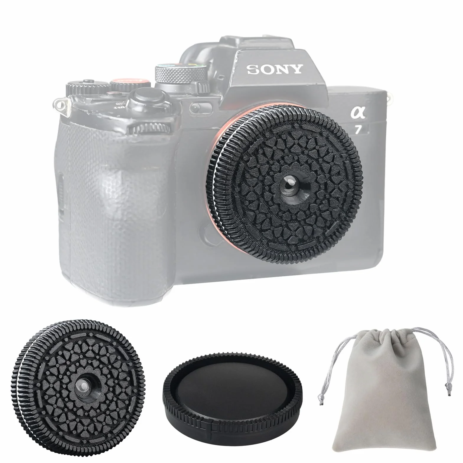 Obiettivo Pancake F10 da 32 mm per Sony E Mount compatibile con Sony ZV-E10, ZV-E10II, A6700, A6600, A6400, A7C II, A7C, A7CR, A7II, A7SIII, A7III, A6100, A7RIV, A7RIII, NEX.