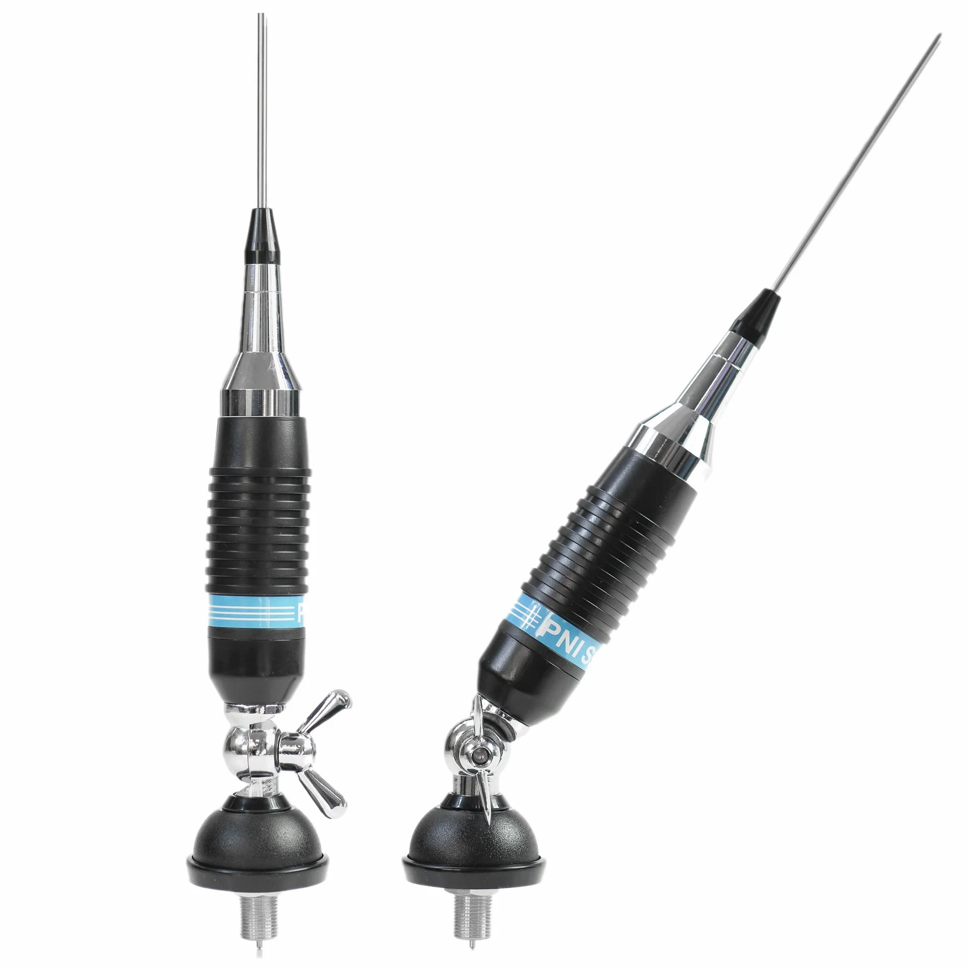 Antenna CB PNI S9 con farfalla lunghezza 120 cm con cavo RG58 4m