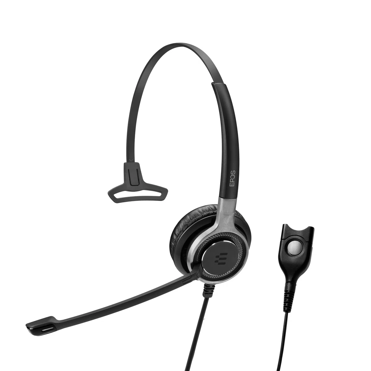 EPOS IMPACT SC 630 Cuffie Cablate Premium Monolaterali - Ottimizzate per Telefoni Fissi, Chiarezza Audio Migliorata, Cancellazione Attiva del Rumore