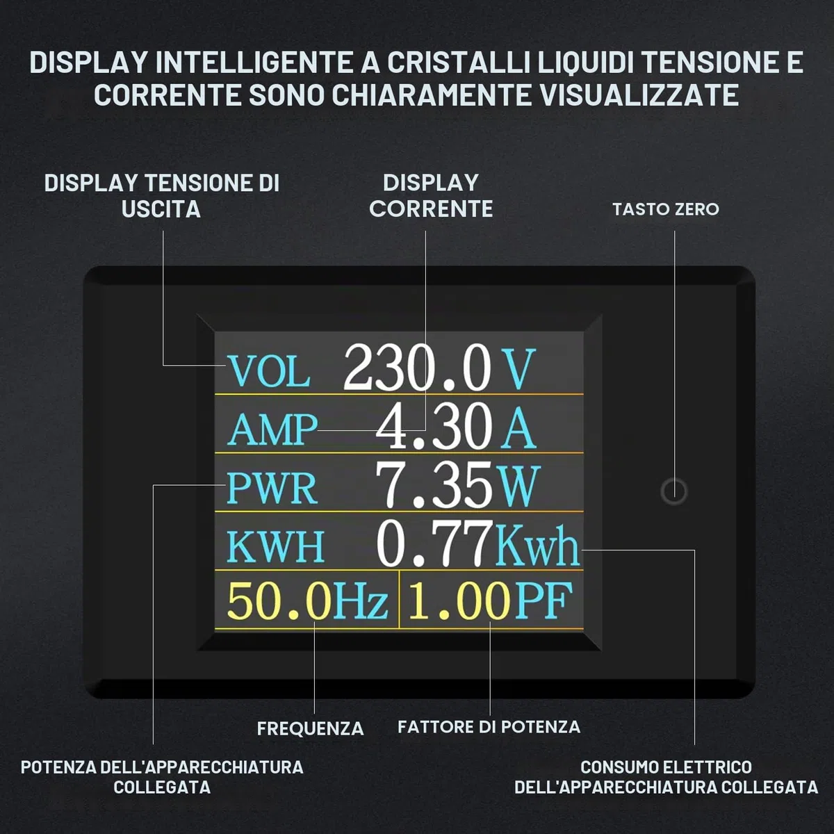 ZHENGXI ELECTRIC Trasformatore di separazione 230 V, trasformatore da 1000 W, display HD, senza Nose, 2 prese di uscita