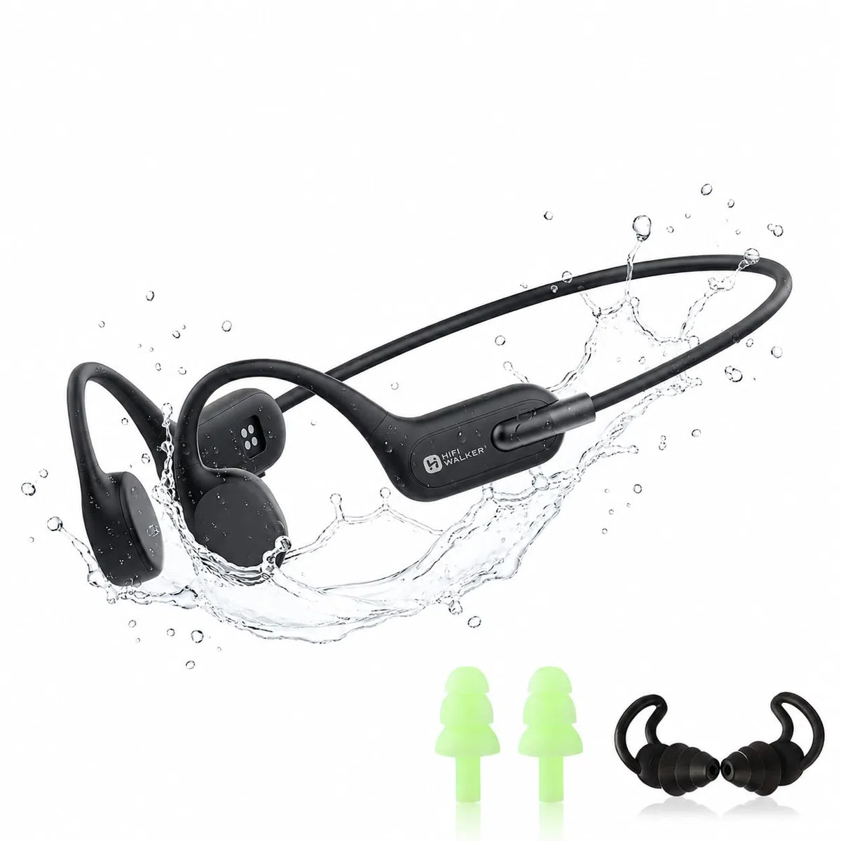 HIFI WALKER Auricolari sportivi con memoria integrata per la riproduzione locale di contenuti