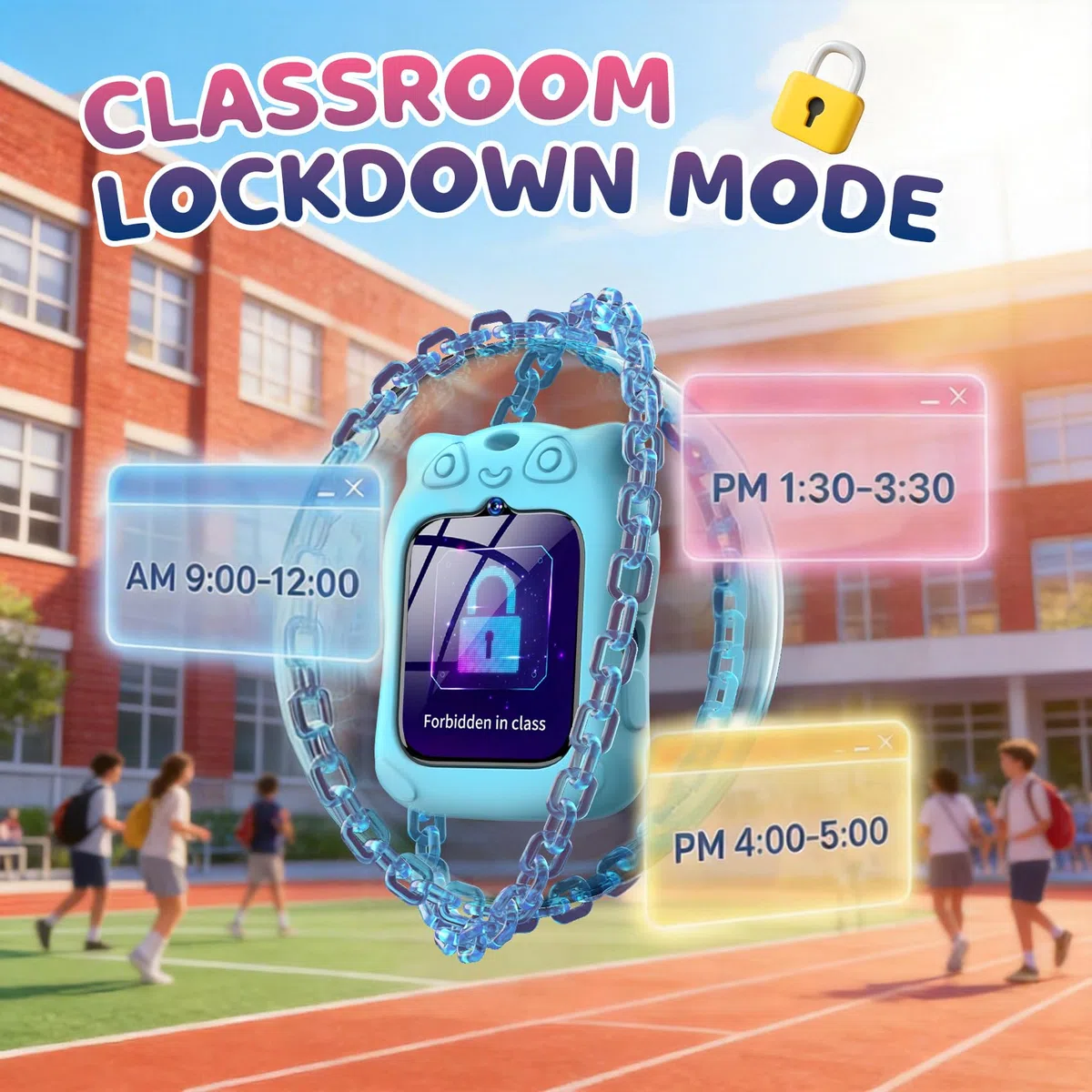 Blackview Smartwatch per bambini - Z30 Blu