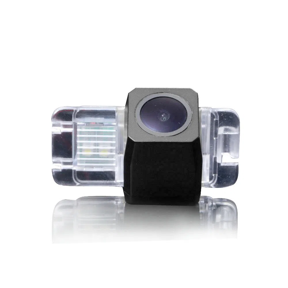 Telecamera posteriore per auto, 1280 x 720 pixel, HD, supporto per parcheggio, visione notturna, per Ford Mondeo Chia-X/Carnivai/S-Max dal 2007 al 2012/Fiesta/Focus/Kuga