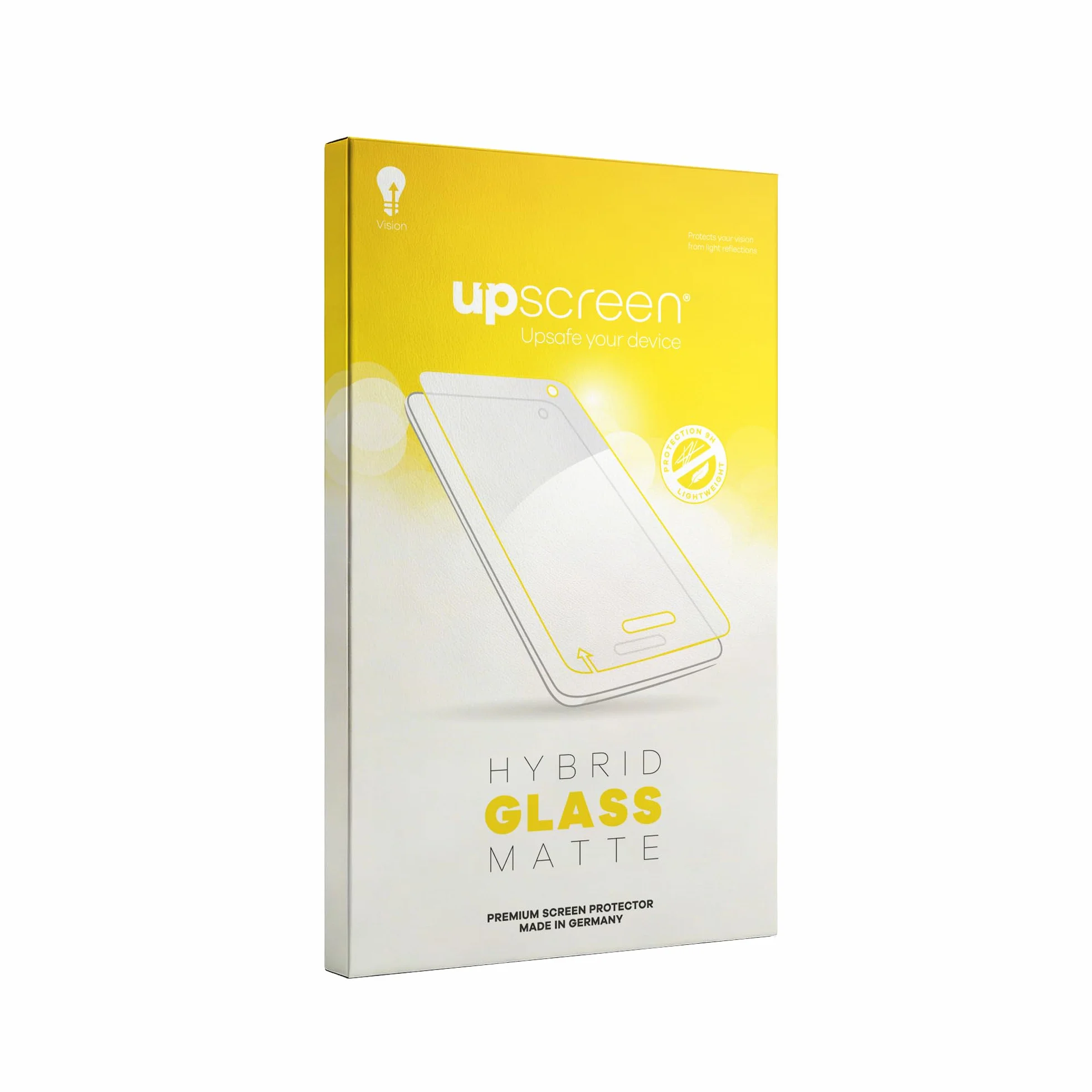 upscreen Pellicola Vetro per Lenovo LOQ 17i Gen 10 17" | , Opaca Protezione Schermo Made in Germany, Anti-Riflesso 9H Durezza Hybrid Glass Antigraffio