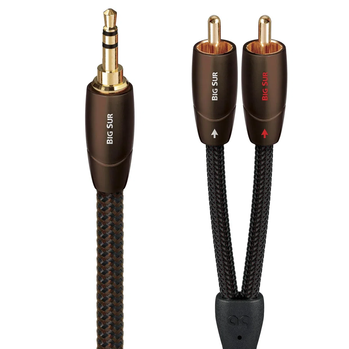 AudioQuest - Cavo Stereo Big Sur High-End Jack 3,5 mm/RCA, Lunghezza 1,5 m