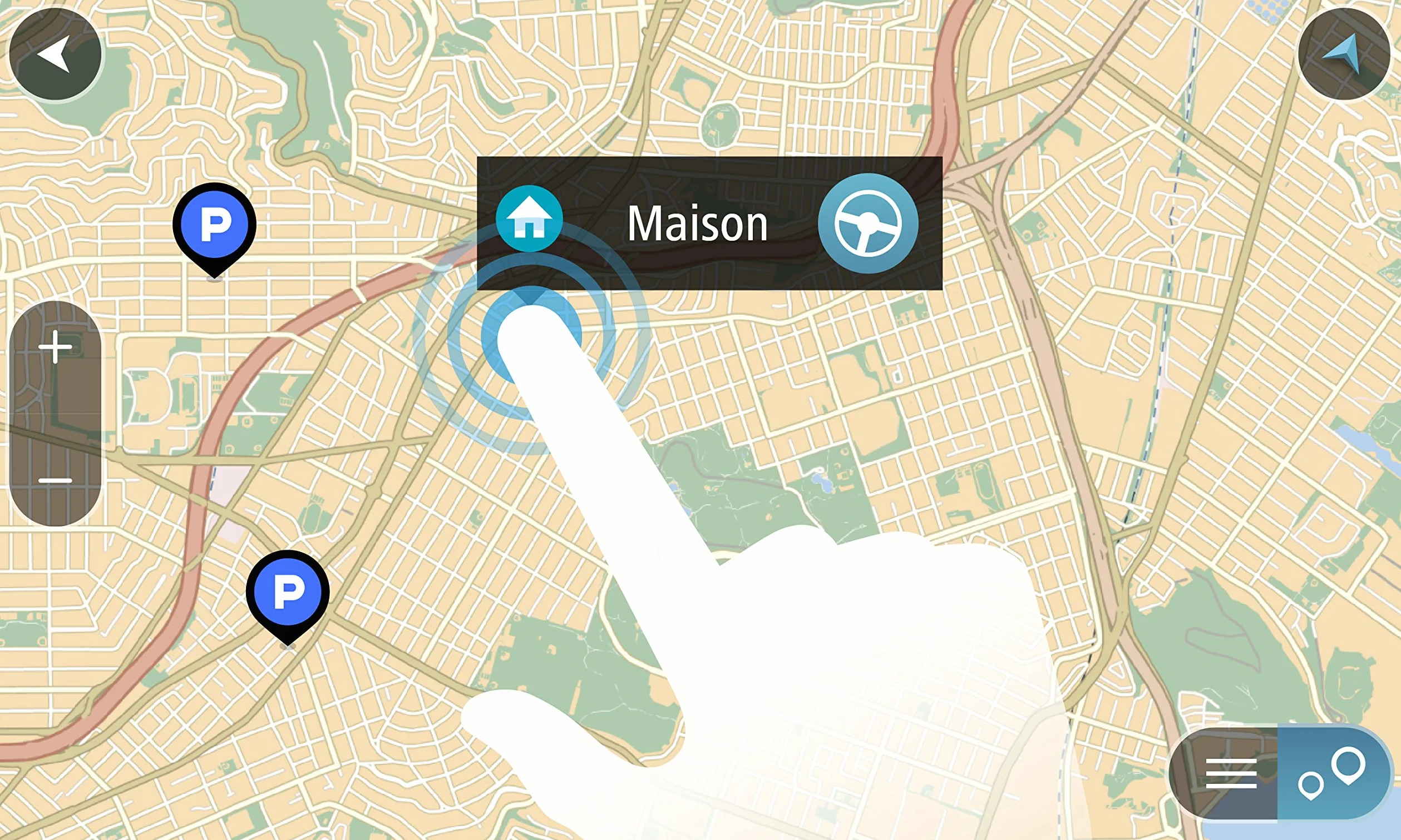 TomTom Start 50 sistema di navigazione, Europa onboard un'ampia, 16:9