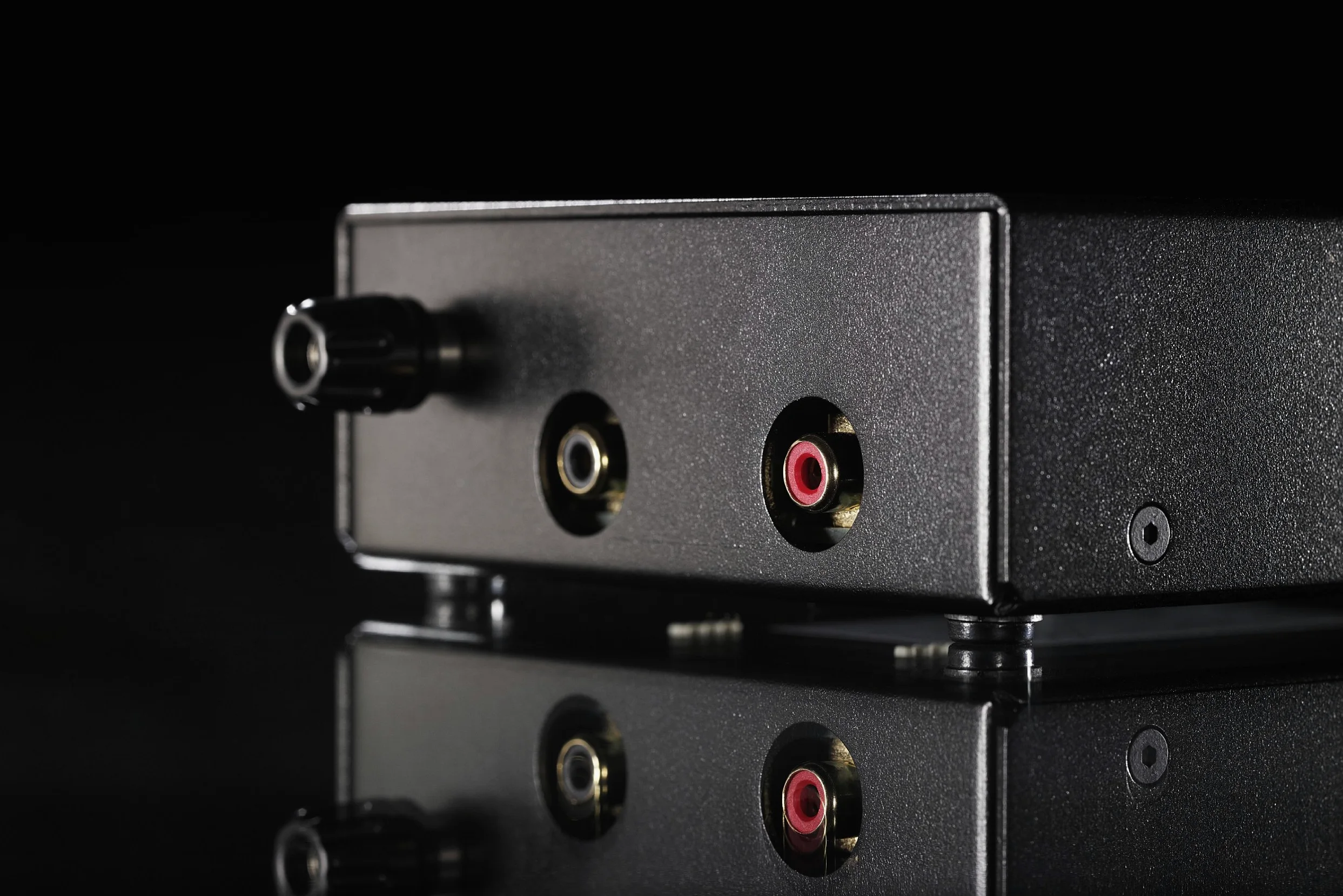 Lehmann - Preamplificatore phono Audio Black Cube (MM/MC, 113 x 108 x 45 mm), nero
