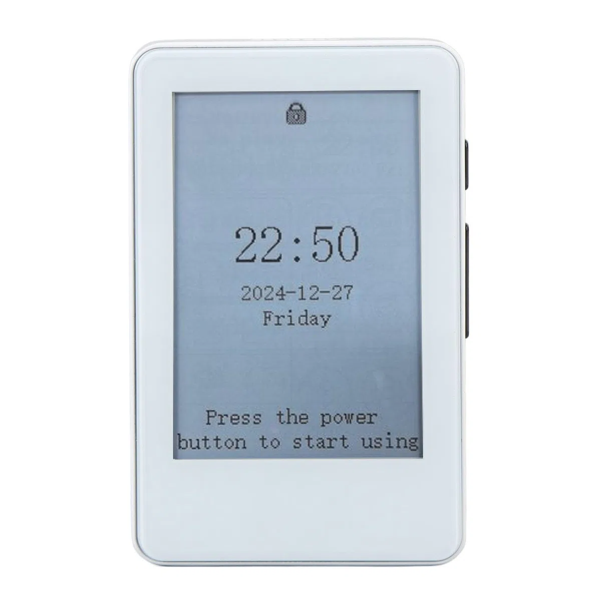 Fockety E Reader, libro tascabile portatile con schermo a inchiostro da 2,7 pollici retroilluminato, supporta lettore MP3, calendario, sveglia, calcolatrice, lettore di e book da 128 GB