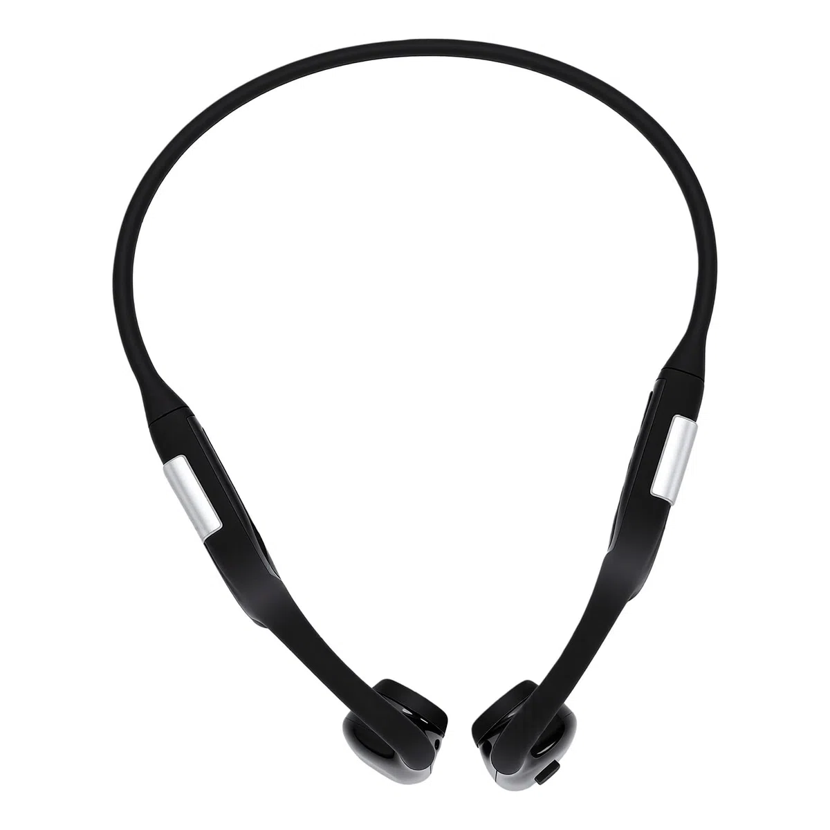 lyrlody Cuffie a Conduzione Ossea Cuffie Auricolari Aperte Bluetooth 5.1 Stereo Wireless in Silicone con Design Resistente Al Sudore Suono Chiaro Portata 10 M per Allenamenti Sportivi Chiamate in