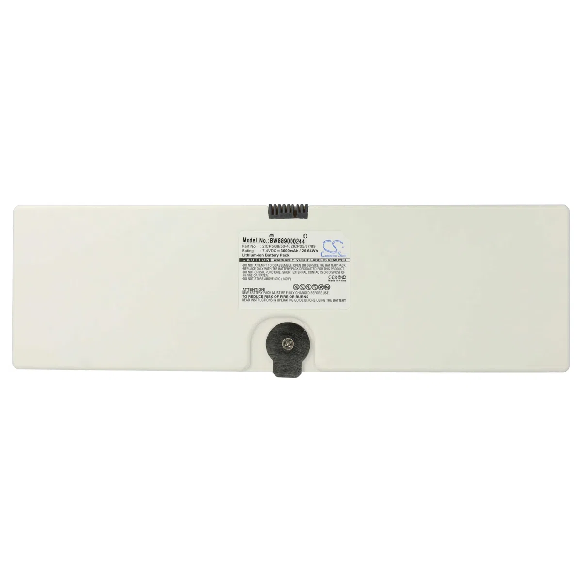 vhbw batteria sostituisce Trixell 2ICP5/38/50-4, 2ICP05/67/89 per strumentazione medica (3600mAh, 7,4V, Li-Ion)
