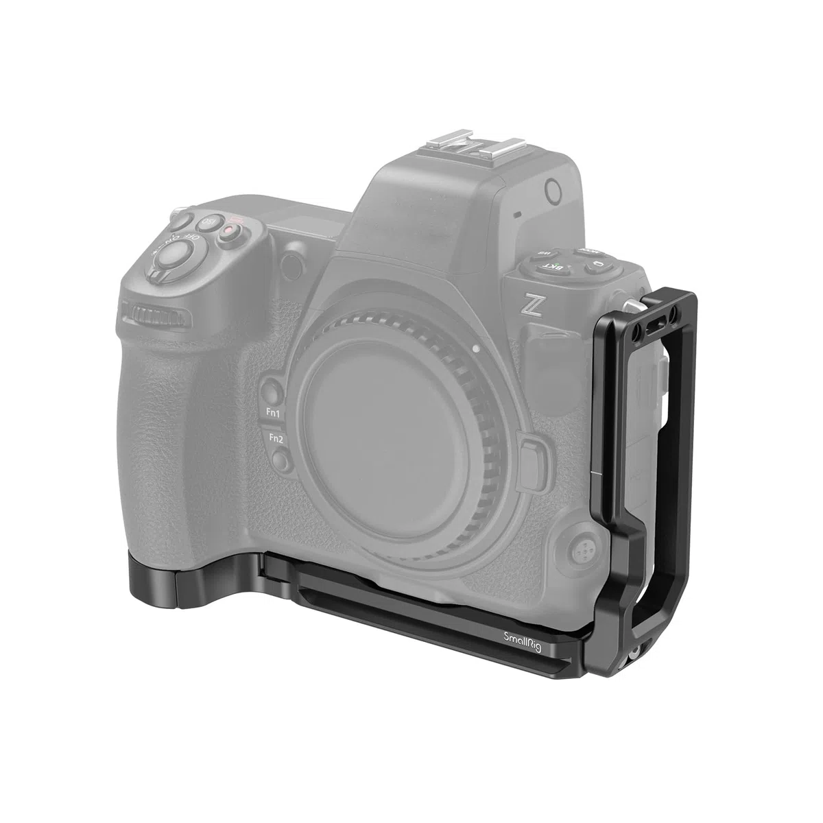 SMALLRIG Z 8 L Bracket per Nikon Z 8, Piastra a L a Sgancio Rapido per Arca Type, Passaggio Rapido Tra Scatto Orizzontale e Verticale - 3942