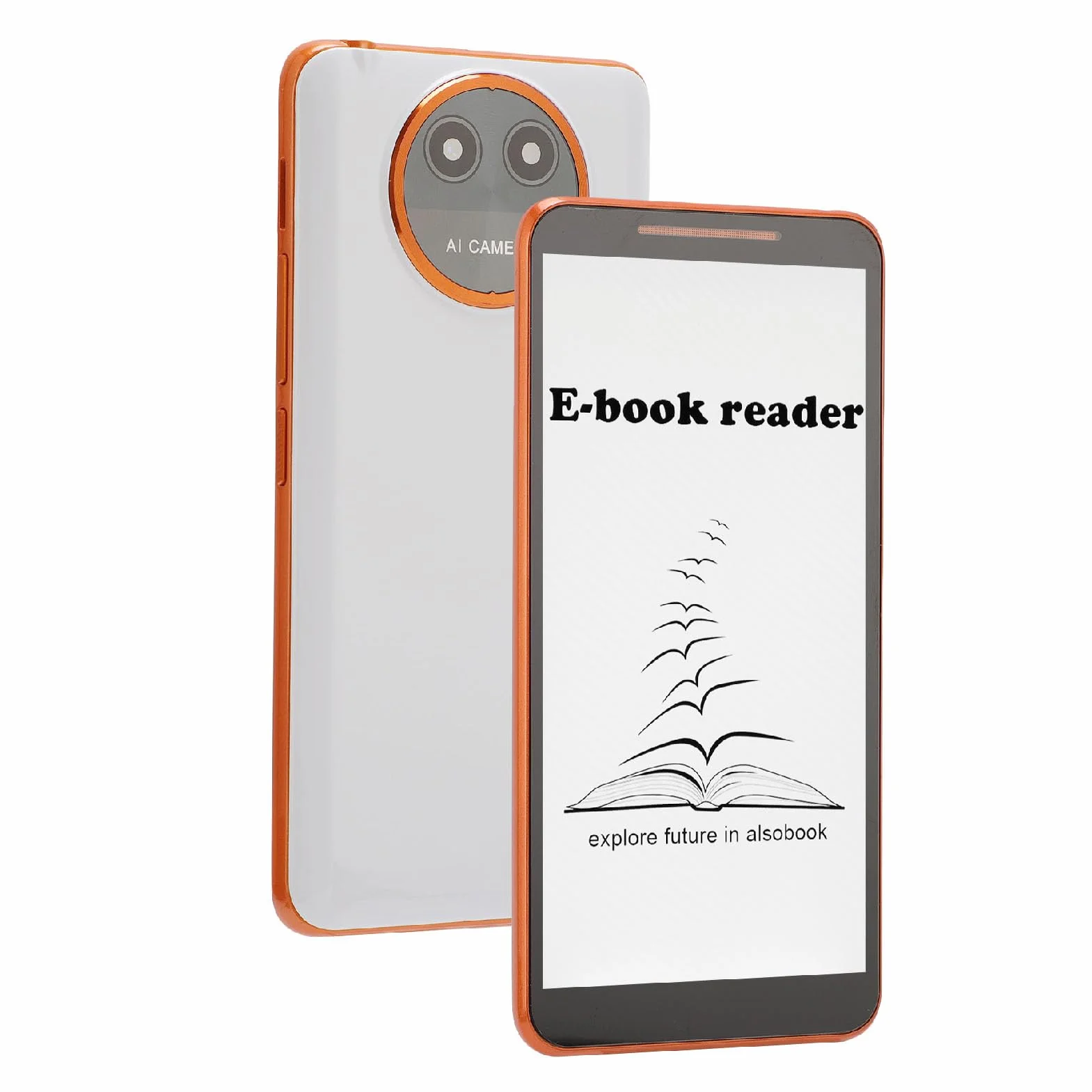 GOWENIC Lettore di E-book Capacitivo HD per 8.1 |Touchscreen da 5,7 Pollici, Memoria 1G+8G, Blocco Note, Custodia Protettiva per Ufficio Domestico