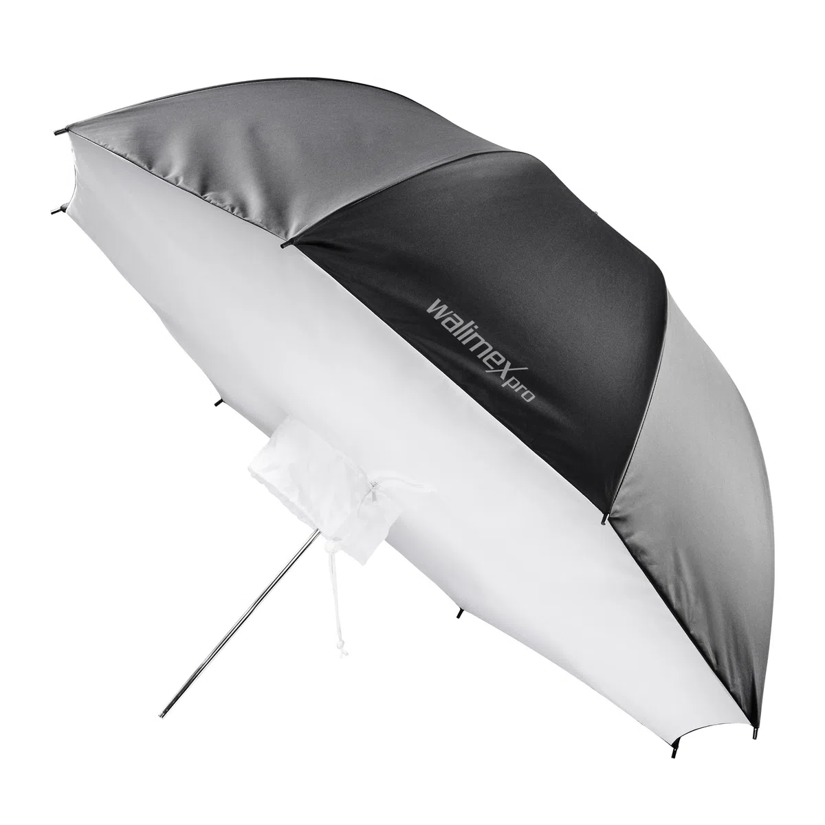 Walimex pro Riflettore softbox ombrello 109 cm - Soluzione professionale per riflessi ottimizzati nella fotografia di ritratti e prodotti con una vestibilità perfetta e una lavorazione di alta qualità