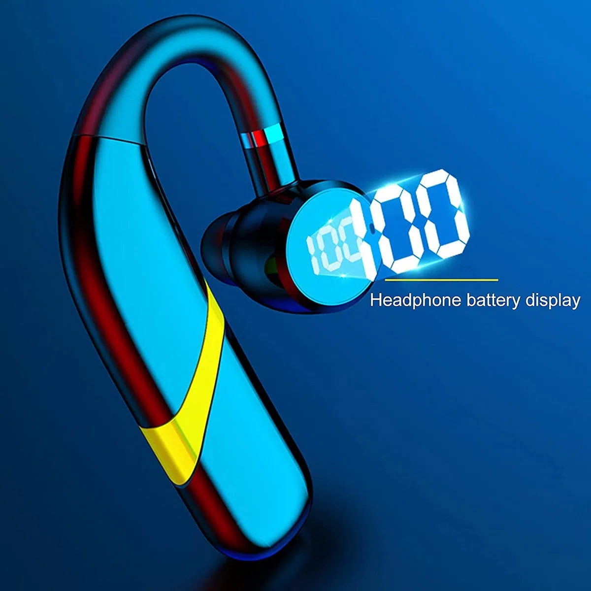 Auricolari senza fili, Vero Bluetooth senza Fili 5.0 con Microfono, IPX7 Auricolari Sportivi a Voce Alta Impermeabile con Custodia di Ricarica per Allenamento Palestra All'aperto