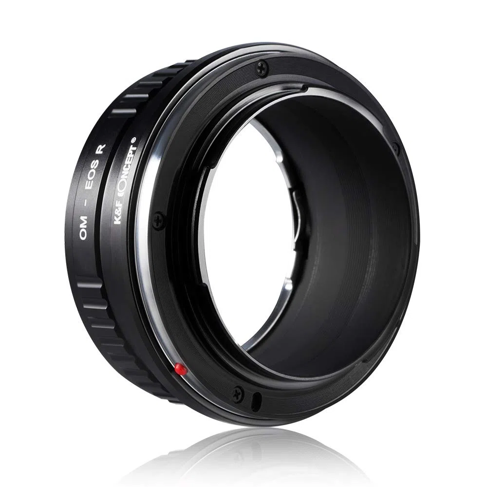 K&F CONCEPT Adattatore Di Montaggio Per Obiettivo Compatibile con Sony Alpha A-Mount (E Compatibile con Compatibile con Compatibile con Af) Su Fotocamera Compatibile con Canon Eos R ( Om-Eos R)