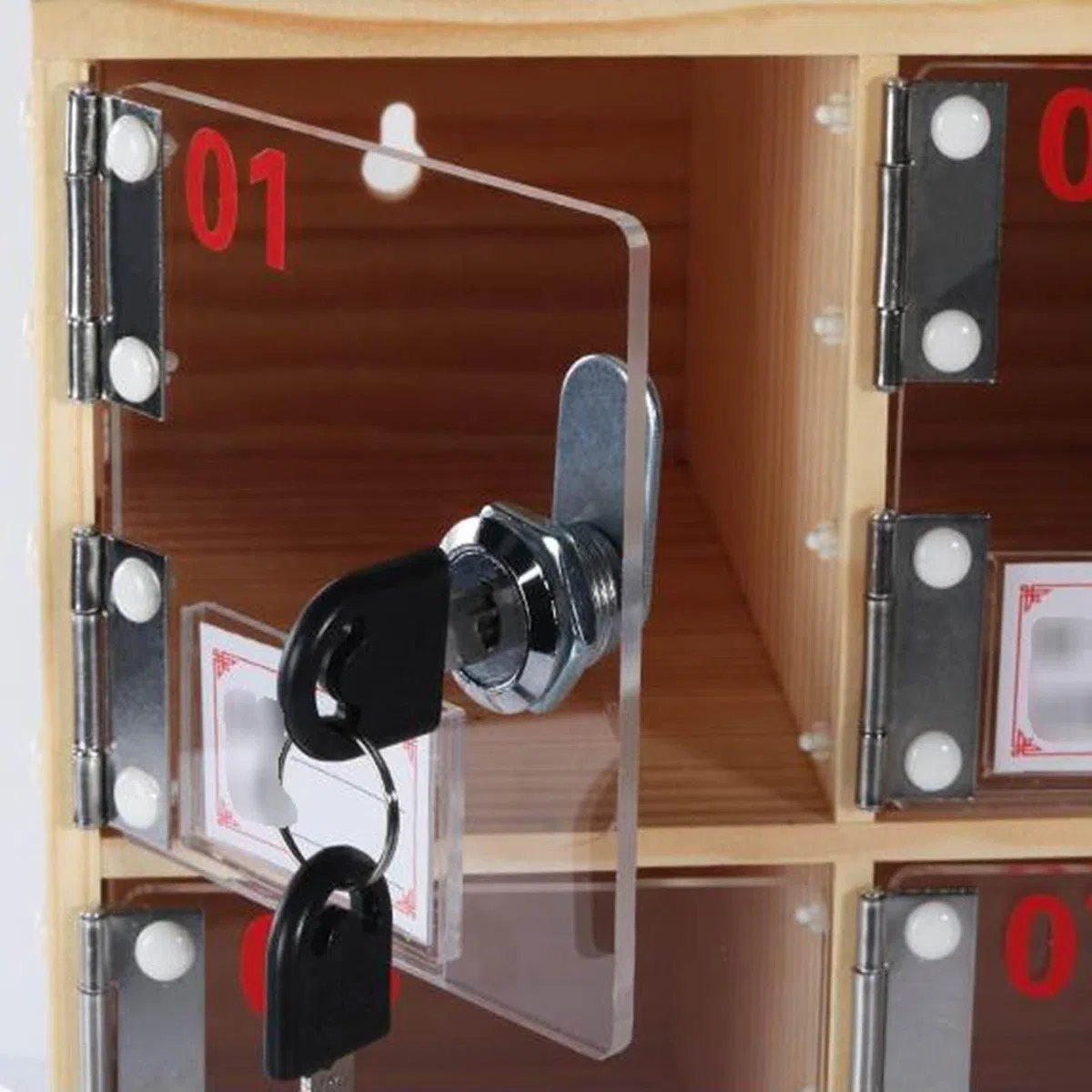 Scatola Portaoggetti Per Telefono Cellulare, Mobiletto In Legno Per Azienda/Casa/Ufficio, Migliora L'Efficienza Di Studio/Ufficio - Armadietto Per Conferenze Per Tavolo, Aula - Organizer Per Telefoni