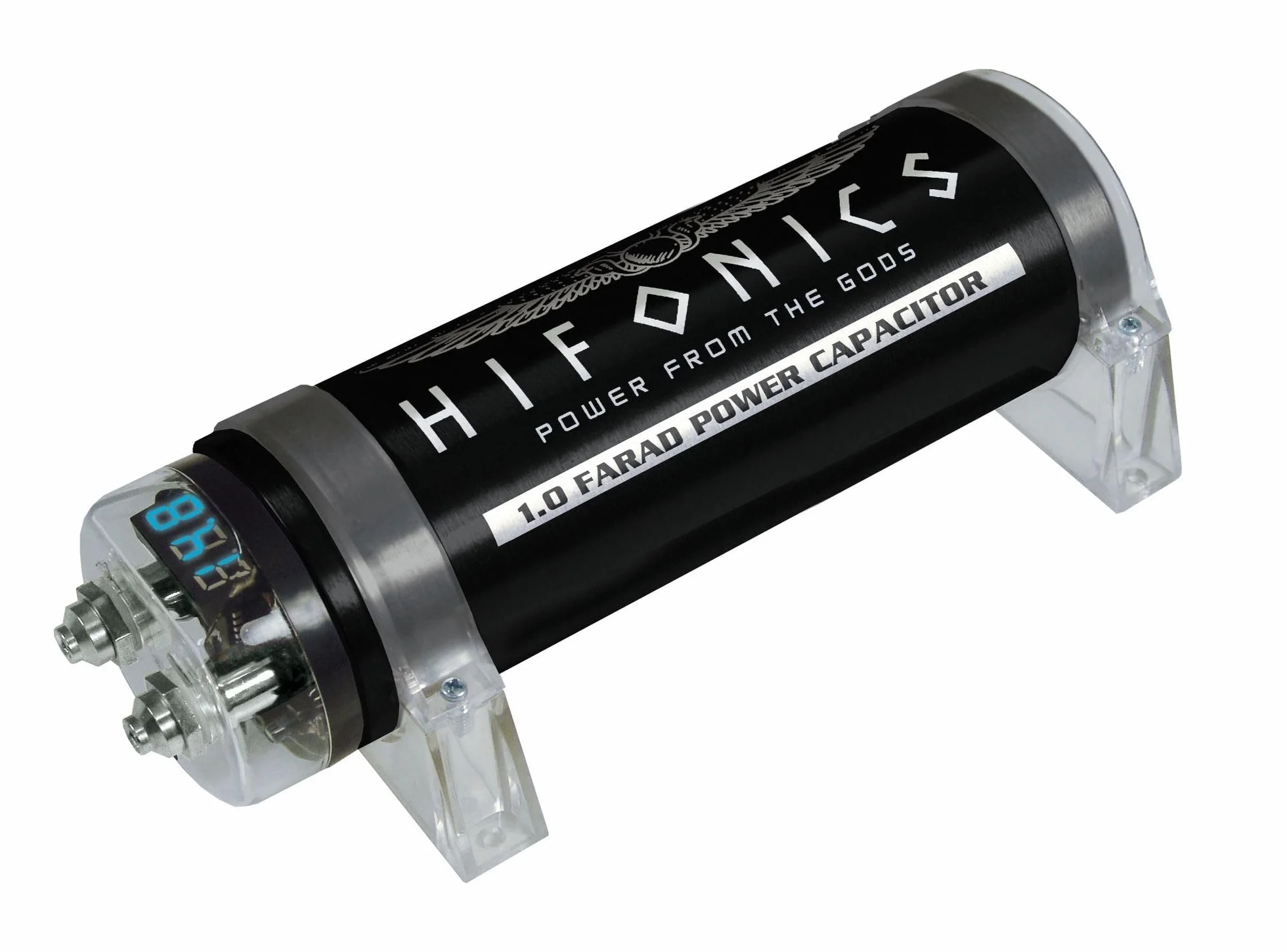 Hifonics HFC1000 1F Powercap 1 Farad condensatore per l'alimentazione in auto, più potenza per l'amplificatore di potenza