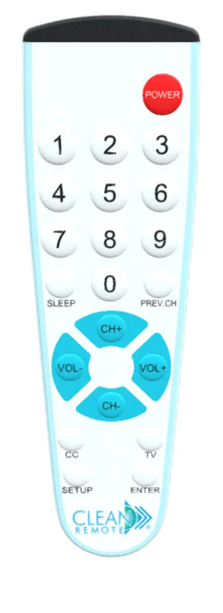 CR2BB - Telecomando universale per TV Big Button – Sanità – Confezione da 50