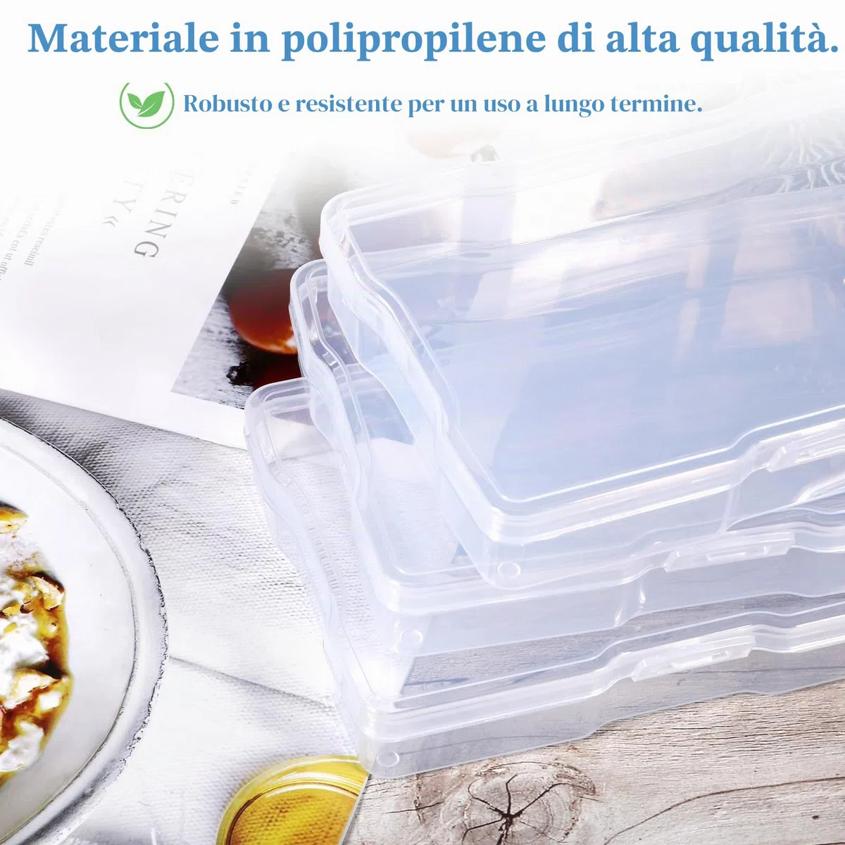 Scatola Porta Foto,16 Scatole Porta Foto Interne Trasparenti 17x11.5x3cm,Scatola Porta per Fotografie con Foglio di Etichette Adesive per Semi,Artigianato,Foto,Pezzi del Puzzle,Cartoline