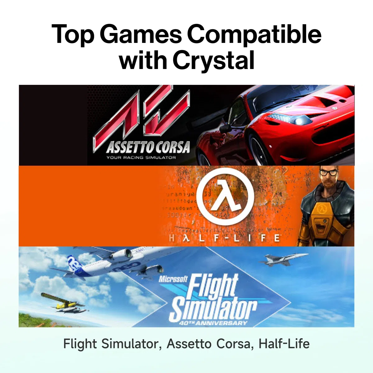 Pimax Crystal - Visore Realtà Virtuale da Gaming per PC