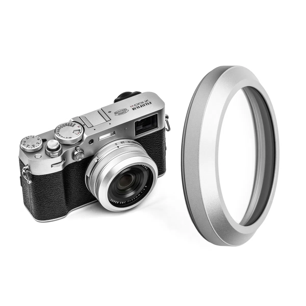 NiSi NC Filtro UV per Fuji FUJIFILM X100VI / X100V / X100F / X100T / X100S / X100 Series – Argento