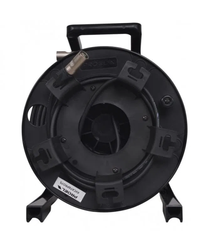 Proel avcat6pro50 professionale cavo CAT6 su avvolgicavo (connettore RJ45, Neutrik ne8mx6 lan6s RJ45, 50 m) Nero