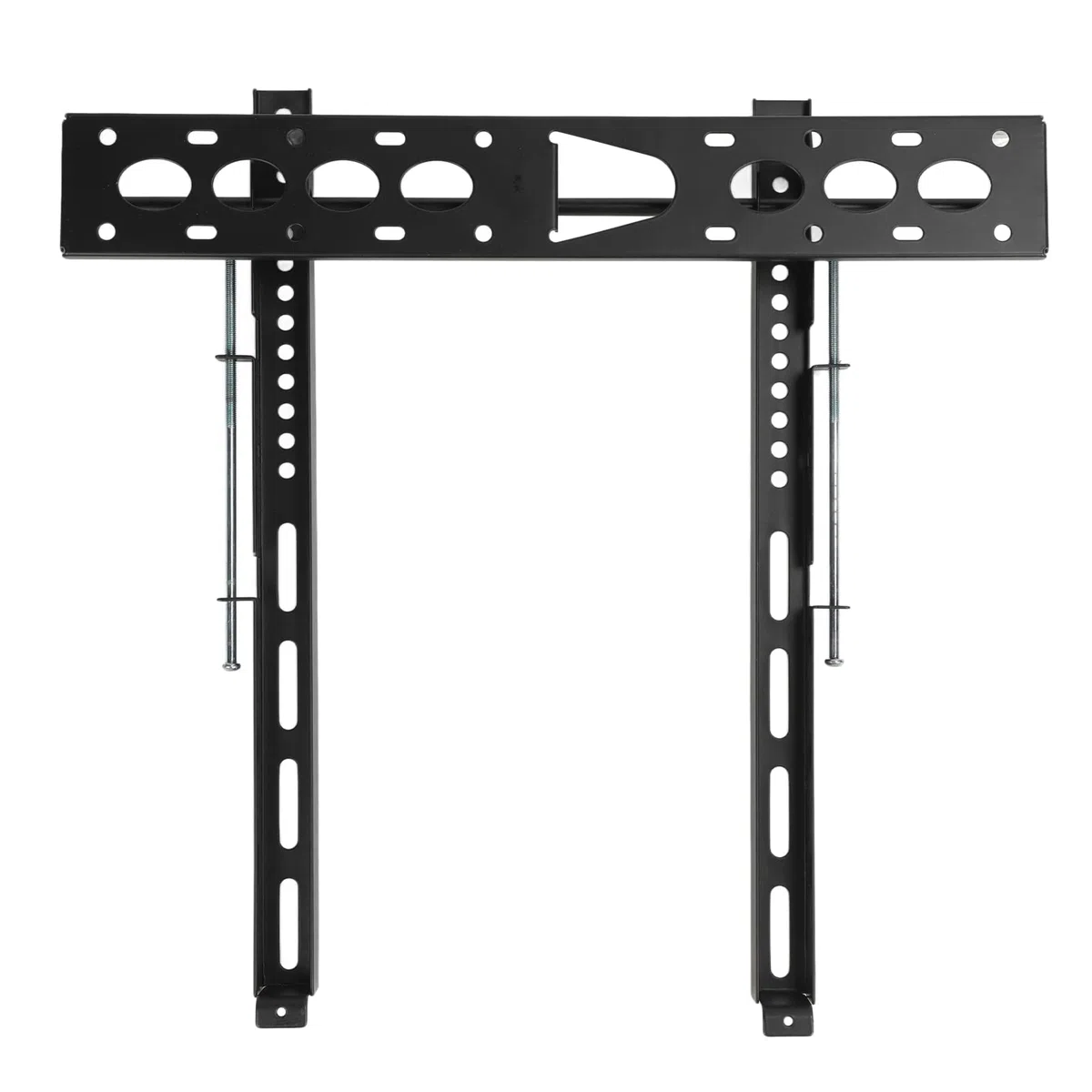 Supporto da Parete per Monitor TV, Staffa di Montaggio TV Universale, Cuscinetto di Carico Grande, Staffa Regolabile, Salvaspazio, Staffa di Montaggio per TV di Diverse Dimensioni (Nero)