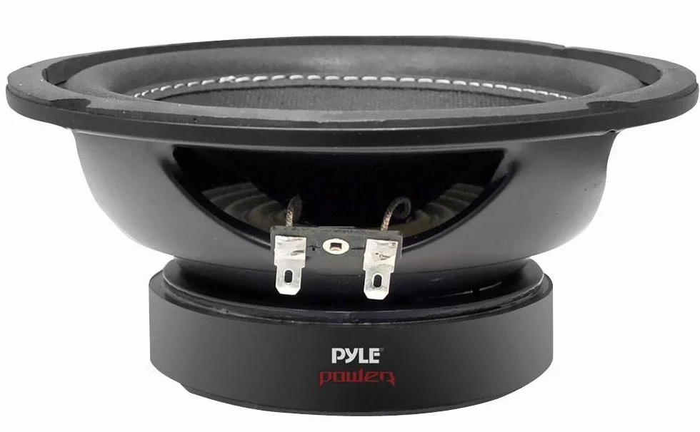 Pyle Casse Auto, Subwoofer Audio 16,5 Centimetri, 600 Watt, Cono in Carta, Impedenza 4 Ohm, Altoparlanti Auto Surround in Schiuma, per Stereo Veicolare