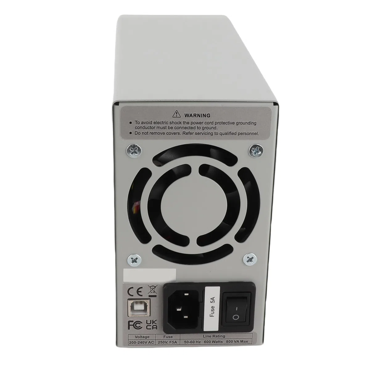 Fafeicy Alimentatore CC Regolabile 300 W Risoluzione 0,1% ± 30 MV con LCD TFT da 2,8 per Banco di Lavoro da Laboratorio, Uscita Programmabile a Potenza Costante Ricarica USB, Protezione