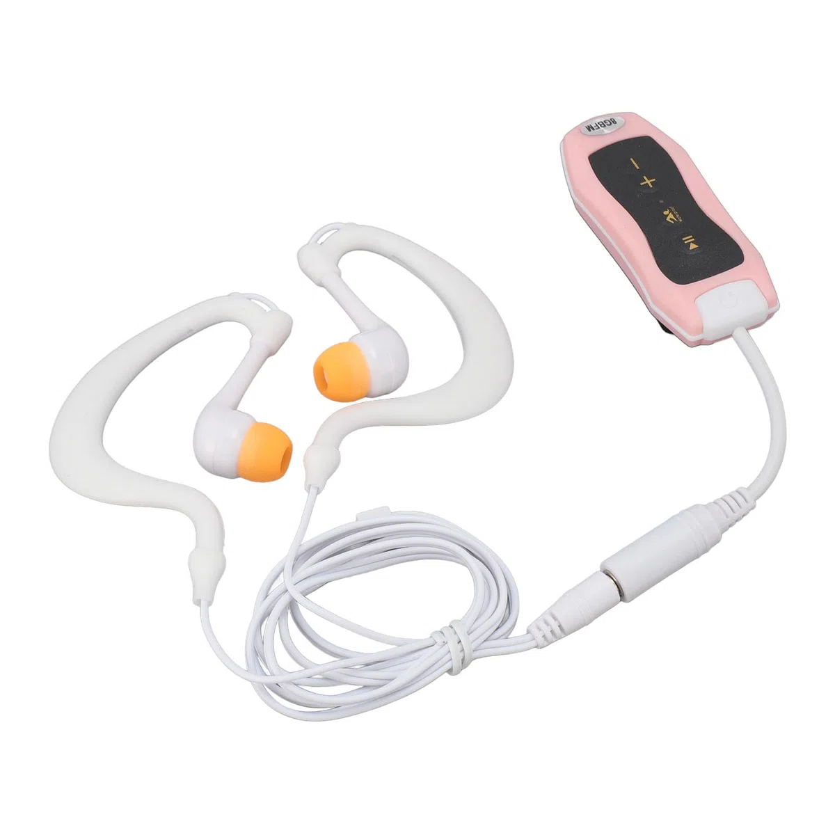 Lettore MP3 da 8 GB, Lettori Musicali MP3 Impermeabili IPX8 con Cuffie per Nuoto, Immersioni, Sport, USB 2.0, Ricaricabile 120 MAh, MP3, WMA, (8GB)