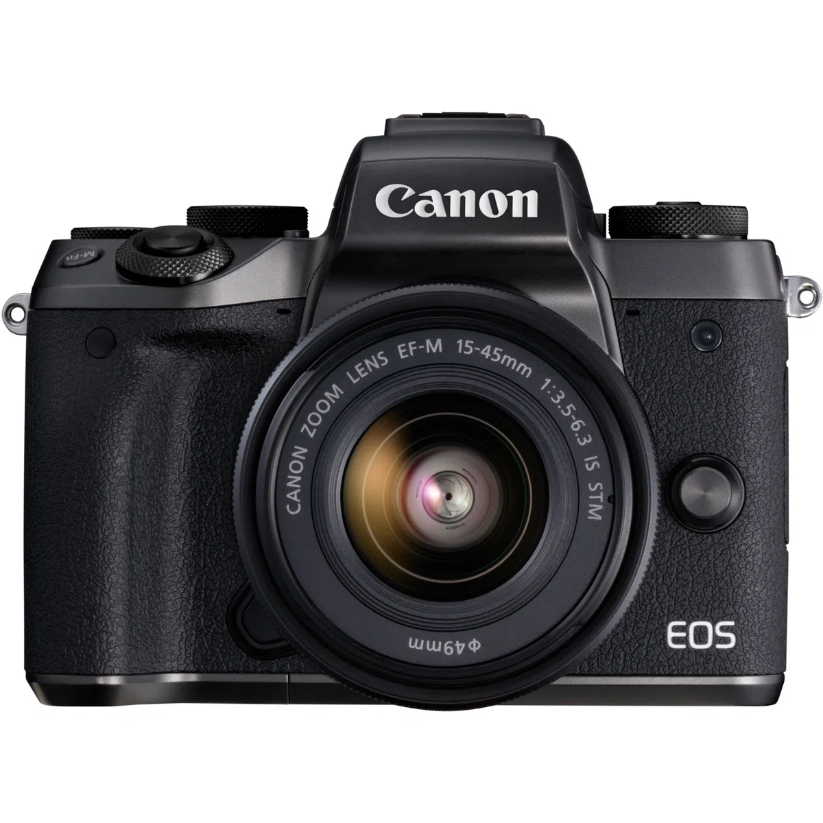 Canon EOS M5 Fotocamera Digitale Mirrorless, Obiettivo EF-M 15-45mm, f/3.5-6.3 IS STM, Nero [Versione Canon Pass Italia]