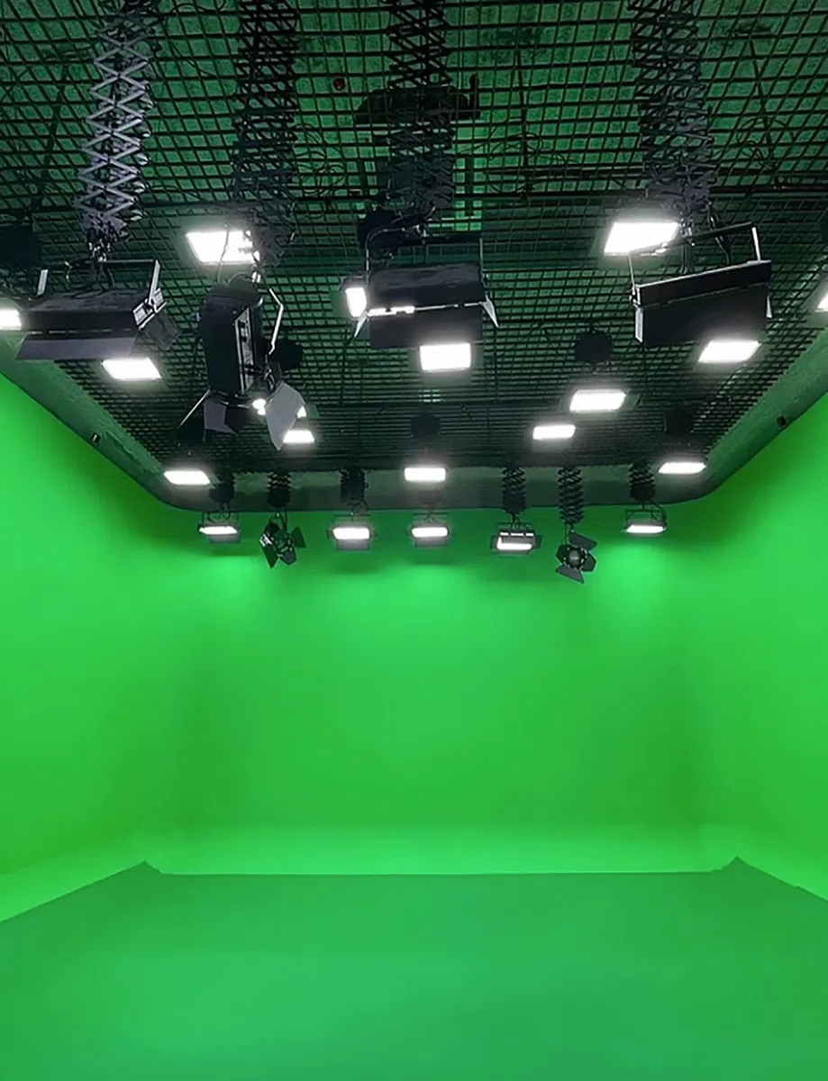 Sfondo Chroma Key professionale per la rimozione dello sfondo senza interruzioni nella produzione video e live streaming