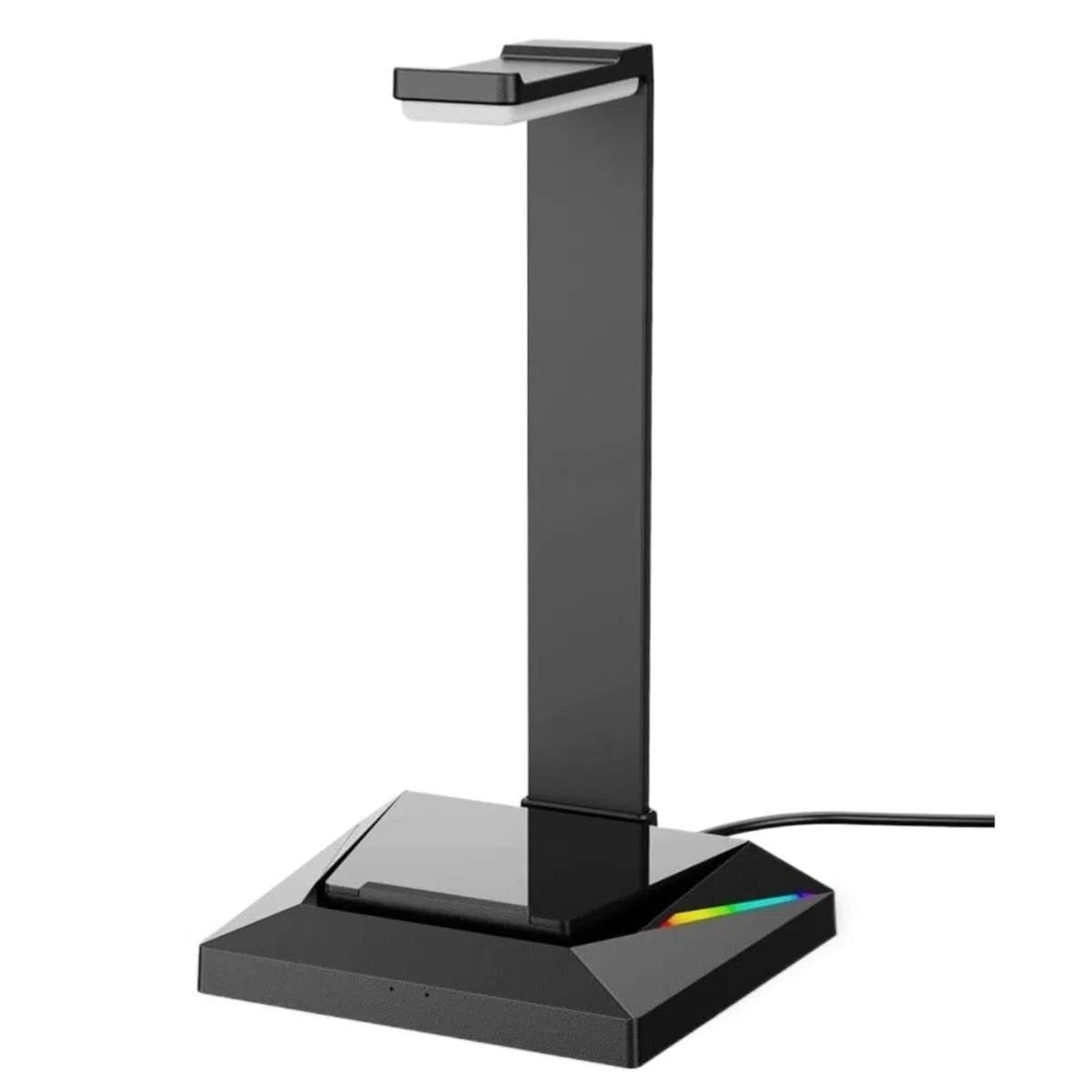Gaming Accessori Supporto per Cuffie da Gioco Cuffie Cablate Base per Doppio Gancio da Scrivania con Supporto per Telefono 2 Porte USB Stand Over-Ear da Gioco
