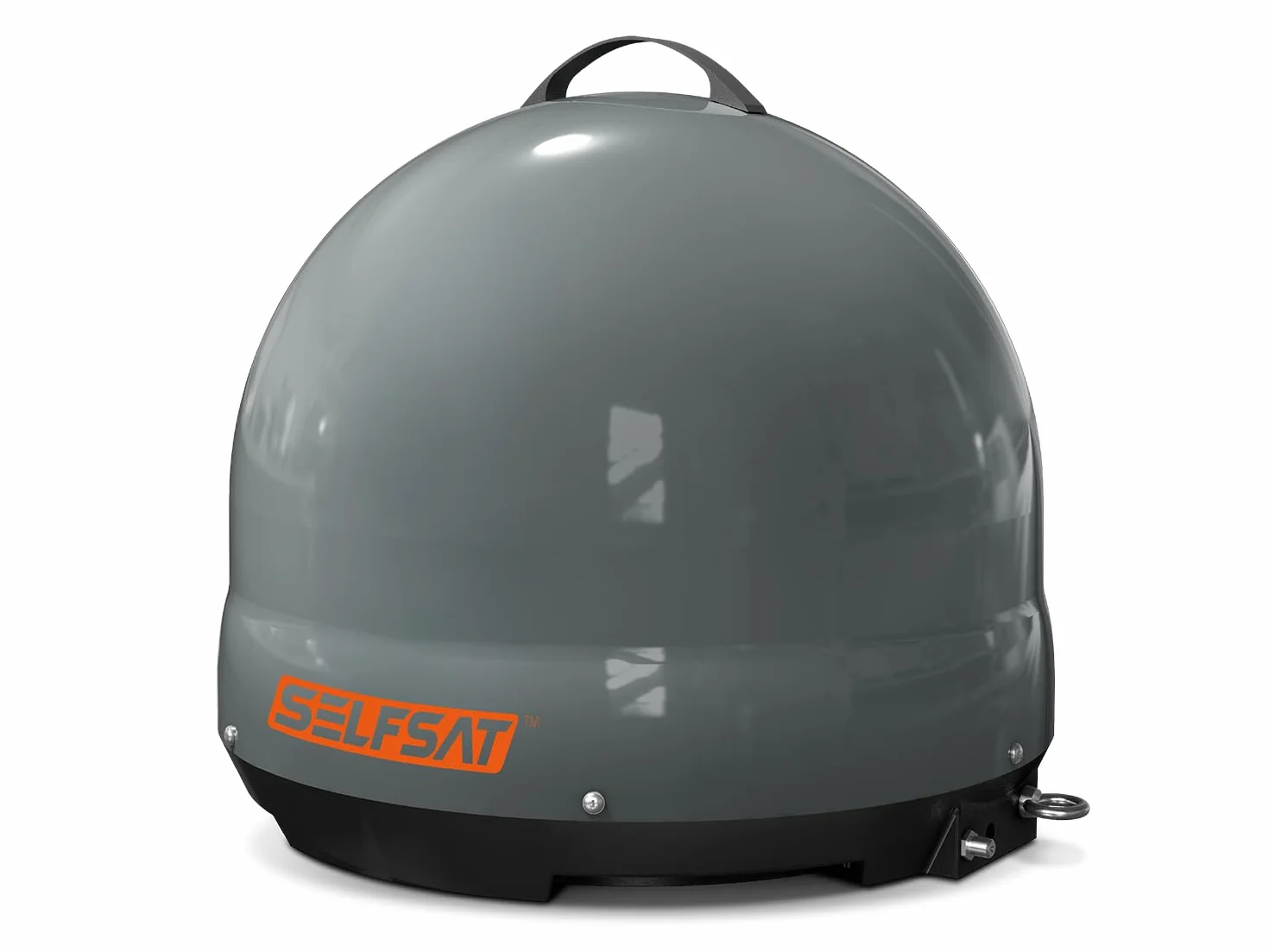 [Test: MOLTO BUONO*] Selfsat Snipe Mobil Camp Direct - Antenna satellitare portatile, colore: Grigio