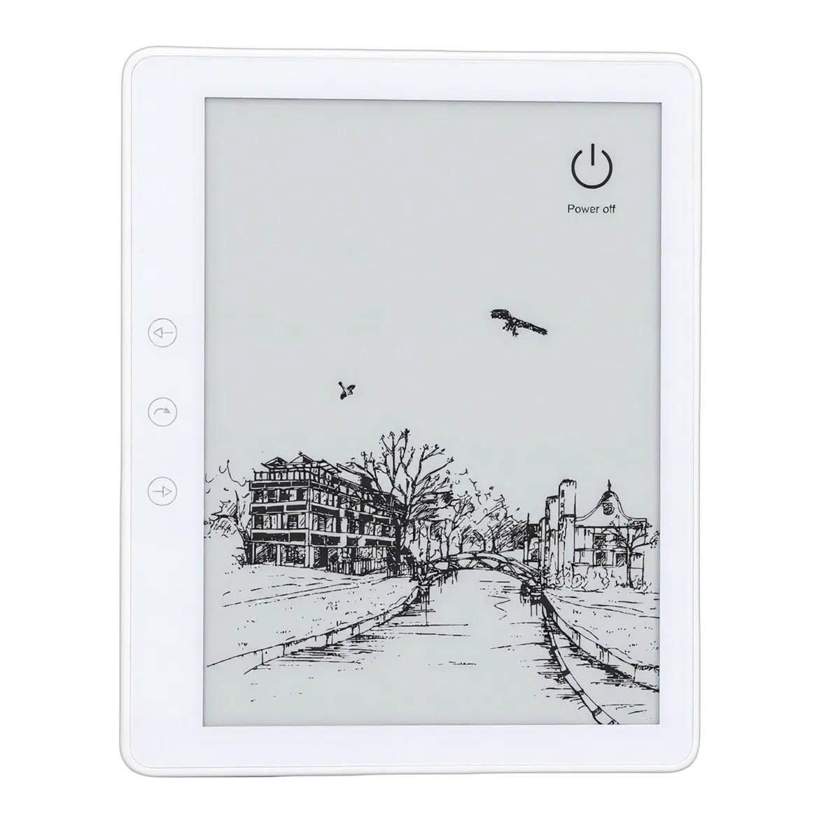Luqeeg EReader da 5,8 Pollici, Spazio di Archiviazione da 32 GB con Supporto per Schede da 64 GB Espandibile, connettività WiFi di Tipo C Integrata, Leggero 161 G per la Lettura di EBook