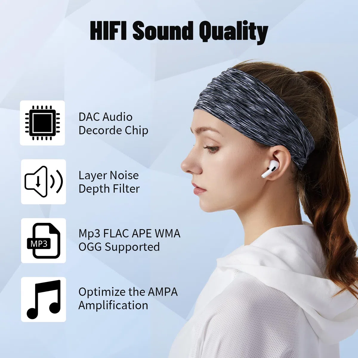 128GB Lettore MP3 con Bluetooth 5.3, AiMoonsa Lettore Musicale con Altoparlante HD Integrato, radio FM, Registratore Vocale, Suono HiFi, Funzione E-book, Auricolari Inclusi