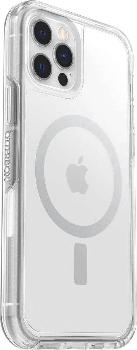 OtterBox Cover Symmetry Plus MagSafe per iPhone 12/12 Pro, Trasparente | Custodia con MagSafe Trasparente, resistente a urti e cadute, sottile, testata 3x norme MIL-STD 810G
