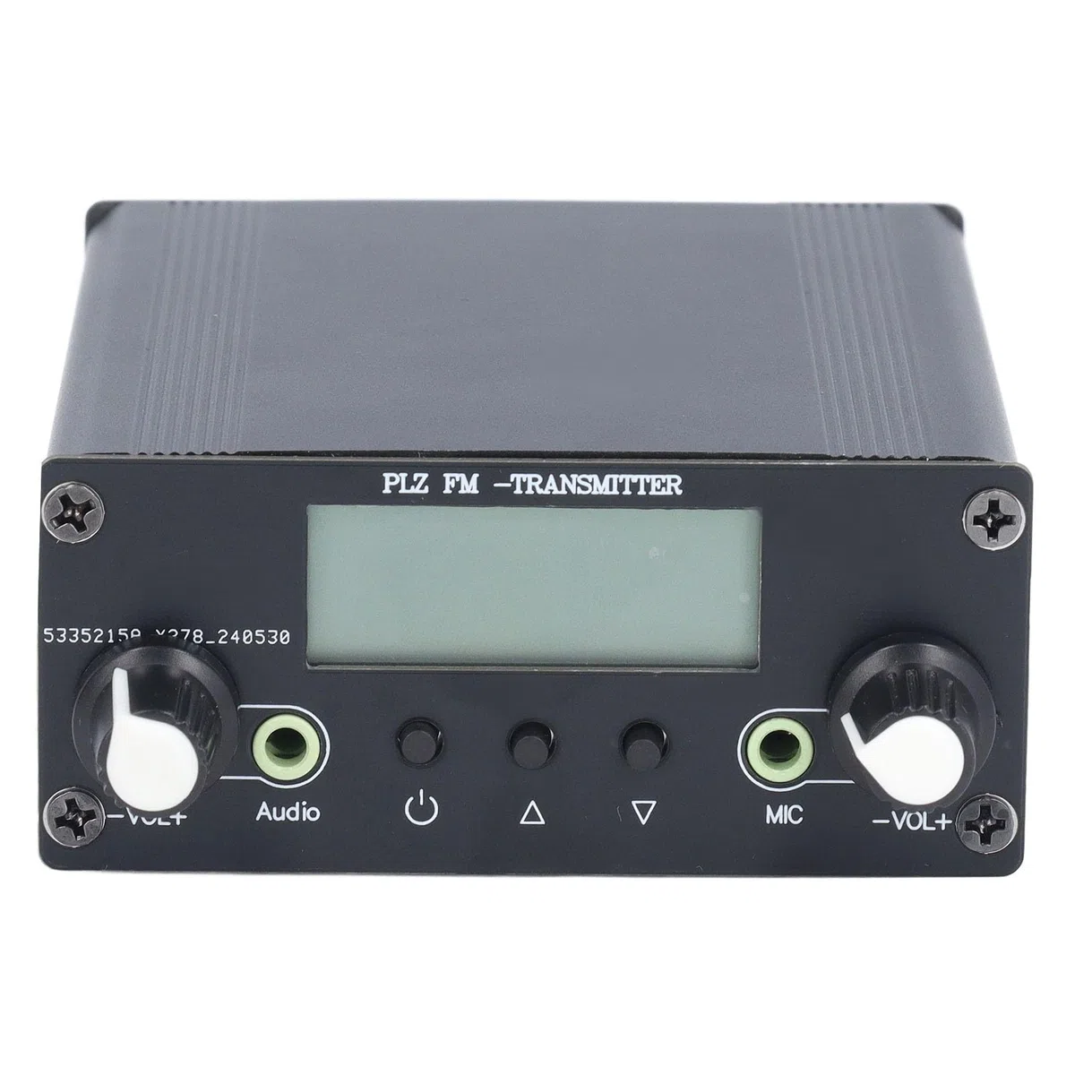 Trasmettitore FM Broadcast Potenza di uscita 0,5 W 76-108 MHz con livello di ingresso regolabile per teatri drive-in/chiese/stazione radio di parcheggio