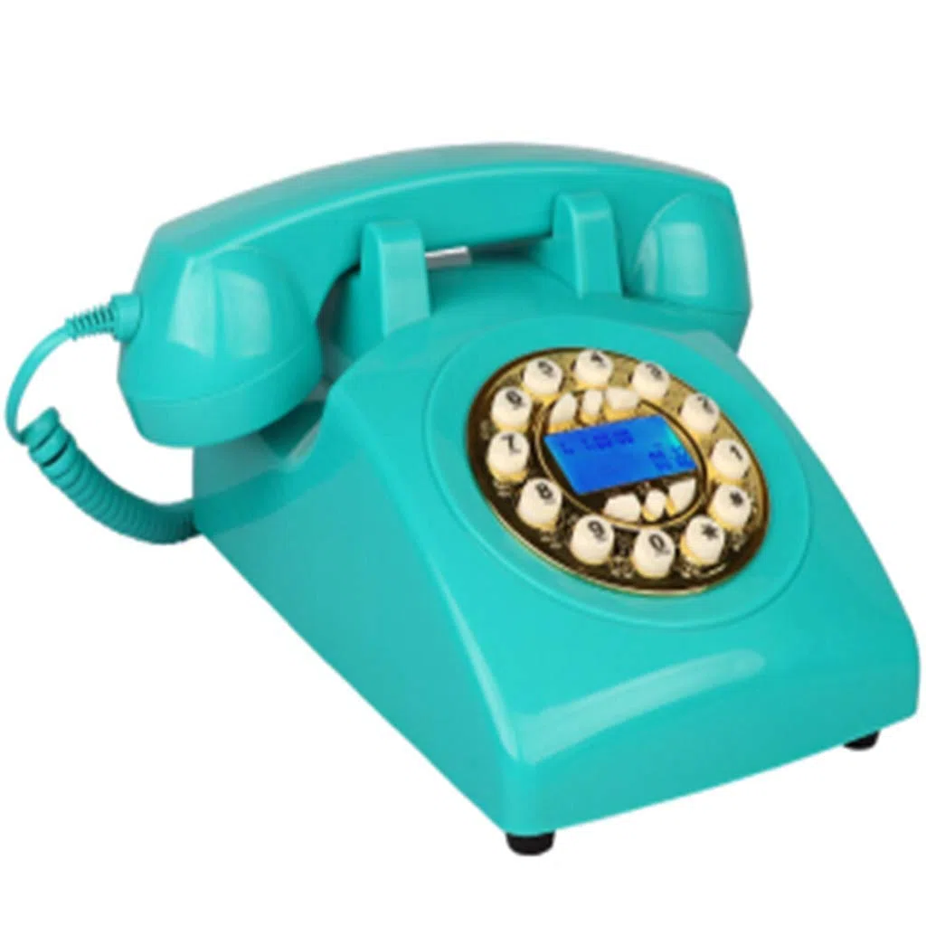 Telefono retrò, Telefono Vintage Stile Anni '70, Telefono Fisso retrò, suoneria retrò autentica
