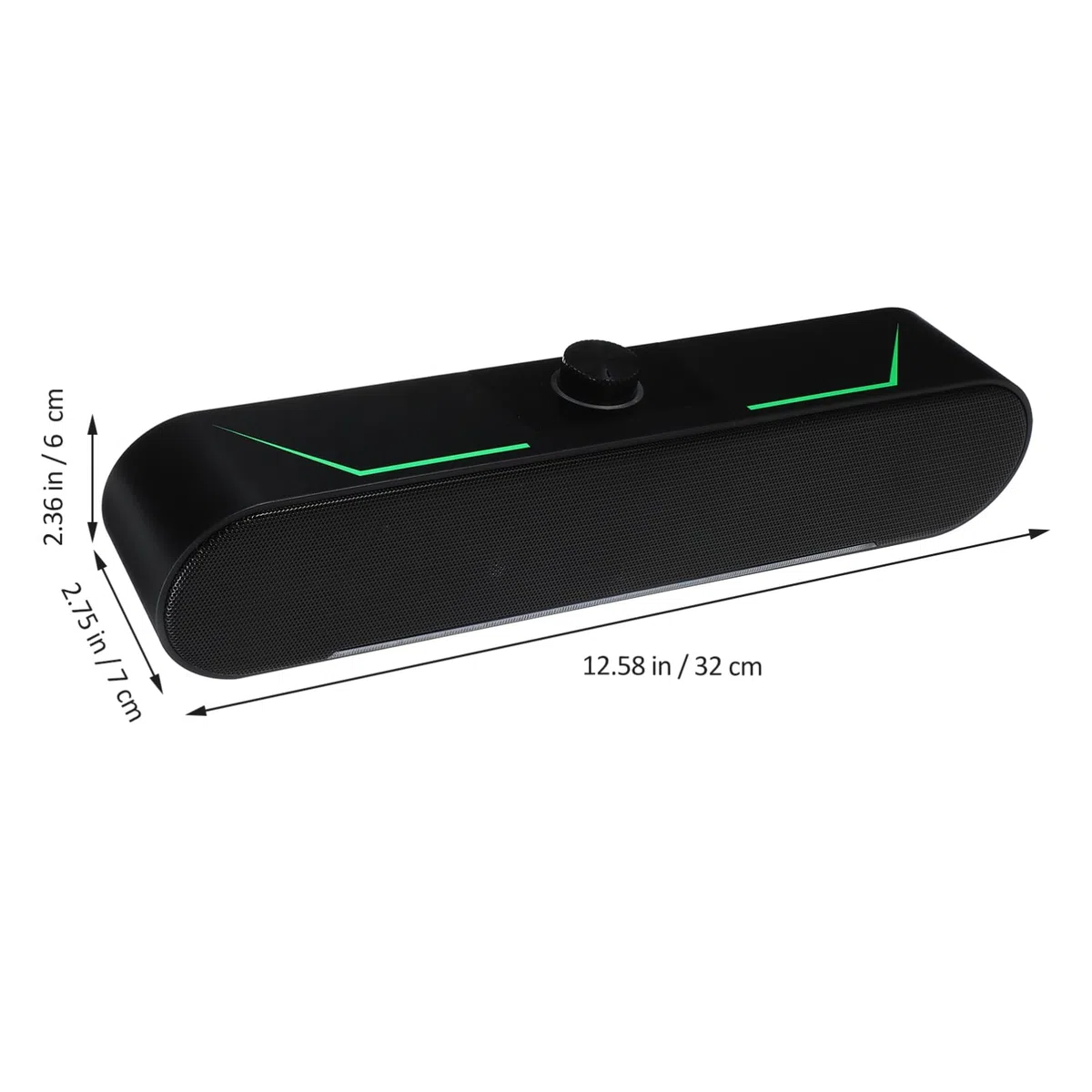 Housoutil Soundbar Stereo Altoparlanti Per Computer Cablati Altoparlanti Per PC Da Gioco Neri Soundbar Per Tablet