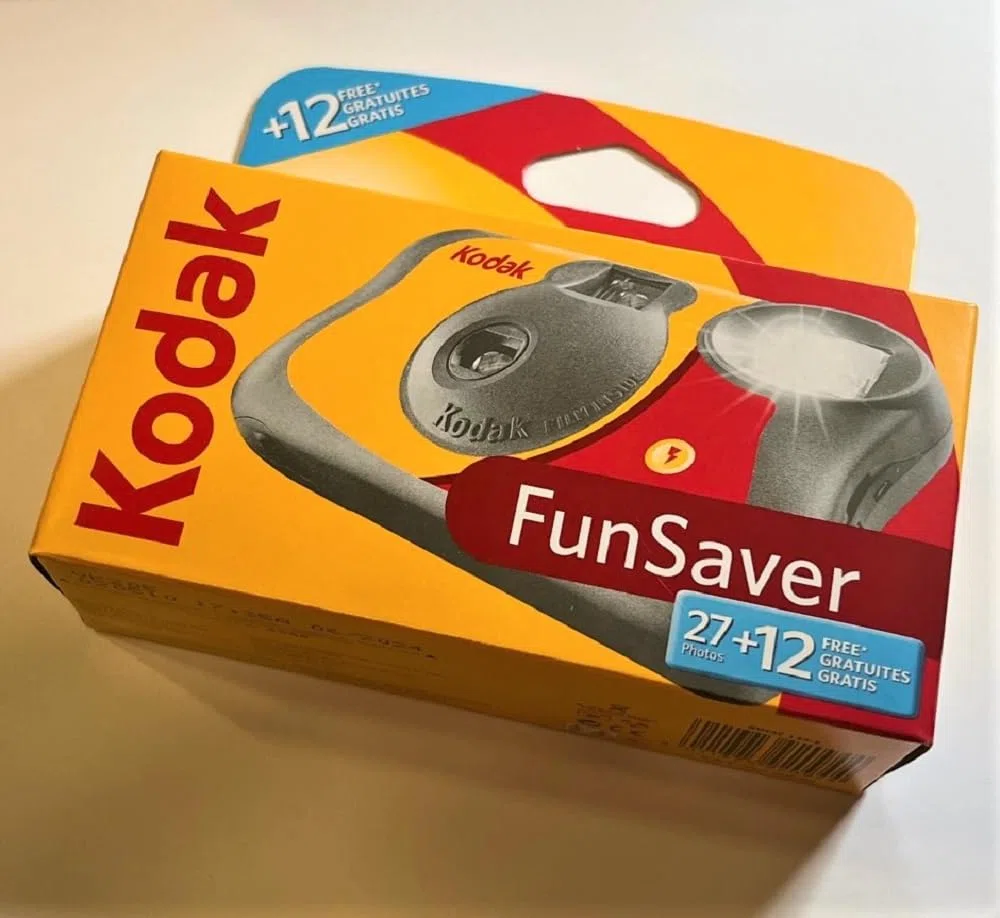 KODAK 2 fotocamere usa e getta da 1 A Photo Portst, Fun Saver/Wedding Camera per feste, 27 + 12 scatti (ISO 800, 35 mm)