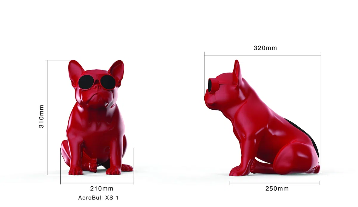 Jarre AeroBull XS1 Altoparlante con Bluetooth - Rosso Lucido