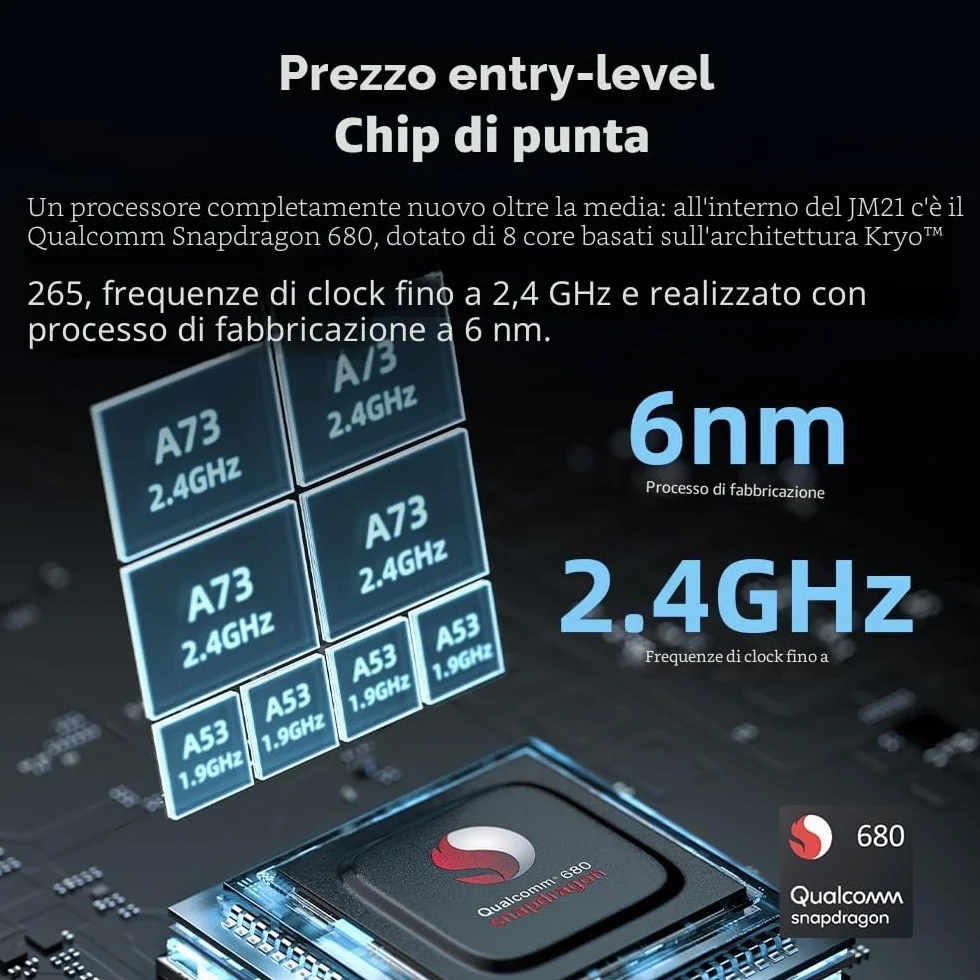 FiiO JM21 Lettore audio digitale portatile ad alta risoluzione (nero)