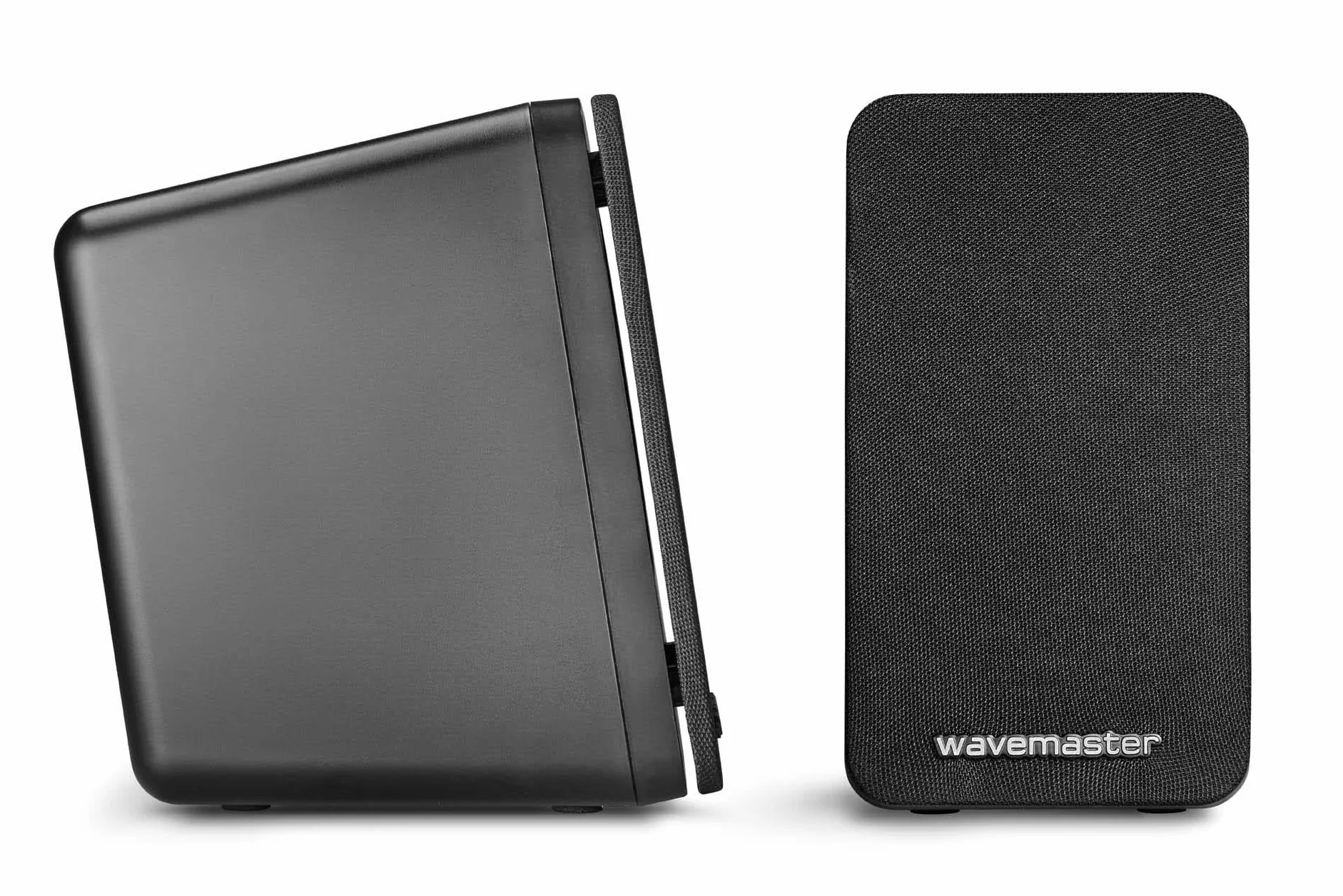 Wavemaster 66503 Mx3+ 2.1 Sistema di Altoparlanti (50 Watt) Utilizzo Casse Acustiche per Tv/Tablet/Smartphone/PC Color Nero