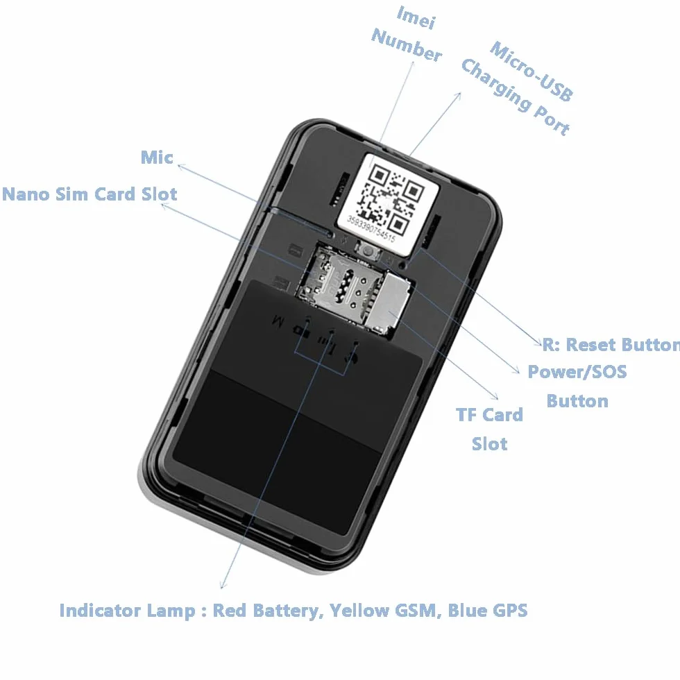 Localizzatore GPS magnetico G11, potente localizzatore GPS per veicoli
