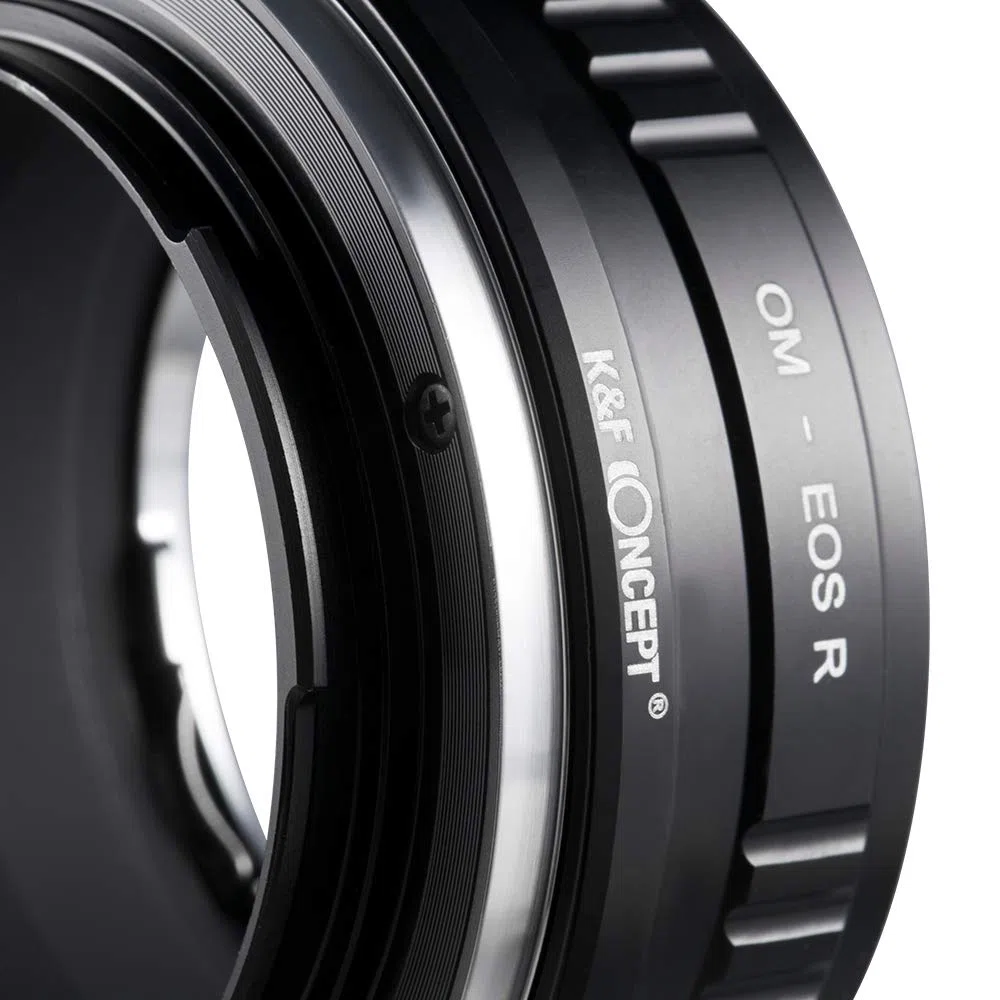 K&F CONCEPT Adattatore Di Montaggio Per Obiettivo Compatibile con Sony Alpha A-Mount (E Compatibile con Compatibile con Compatibile con Af) Su Fotocamera Compatibile con Canon Eos R ( Om-Eos R)