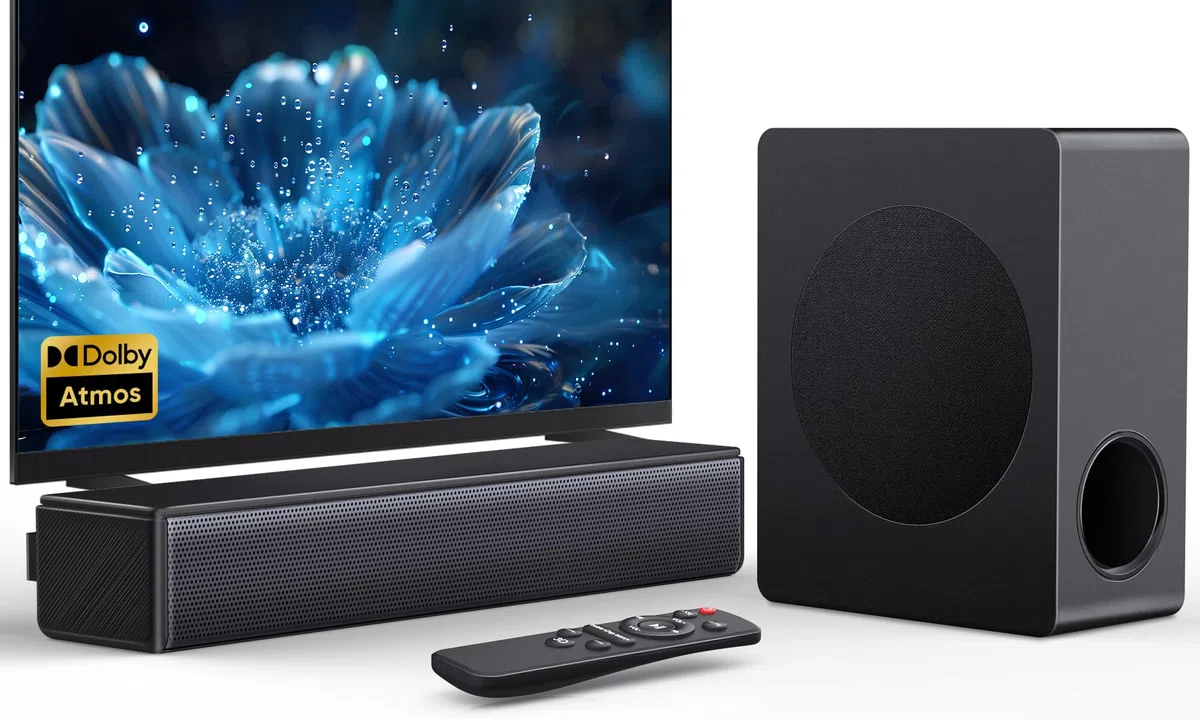 GEOYEAO Soundbar da 2,1 canali con sistema Home Theater Dolby Atmos