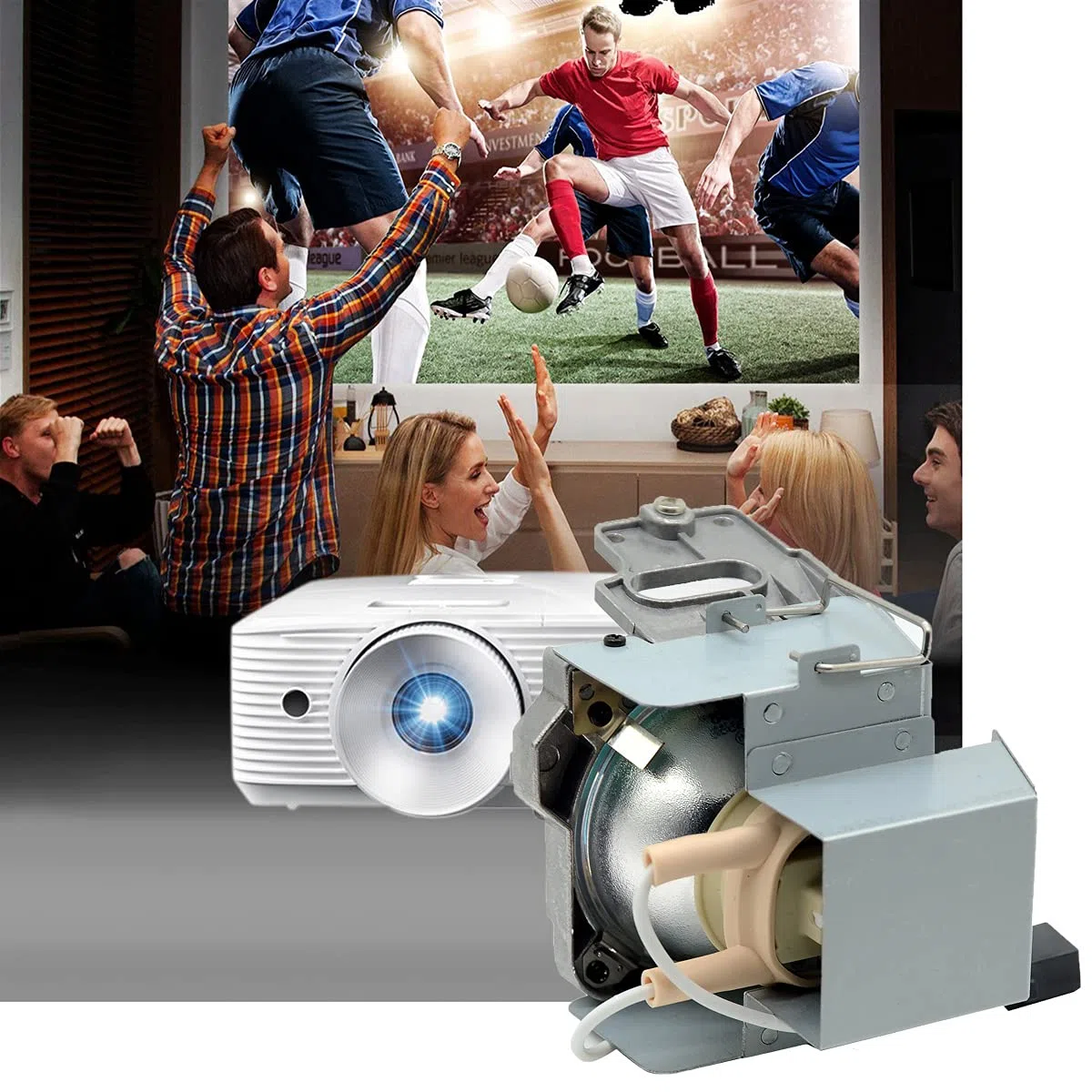SP.7AZ01GC01 Lampada Proiettore per Optoma DLP HD143X HD243X HD144X HD270E HD27BE HD27E WU334 WU335 WU336 WU337 DH350 EH334 EH335 EH336 EH337 BL-FP240G Lampada di Ricambio