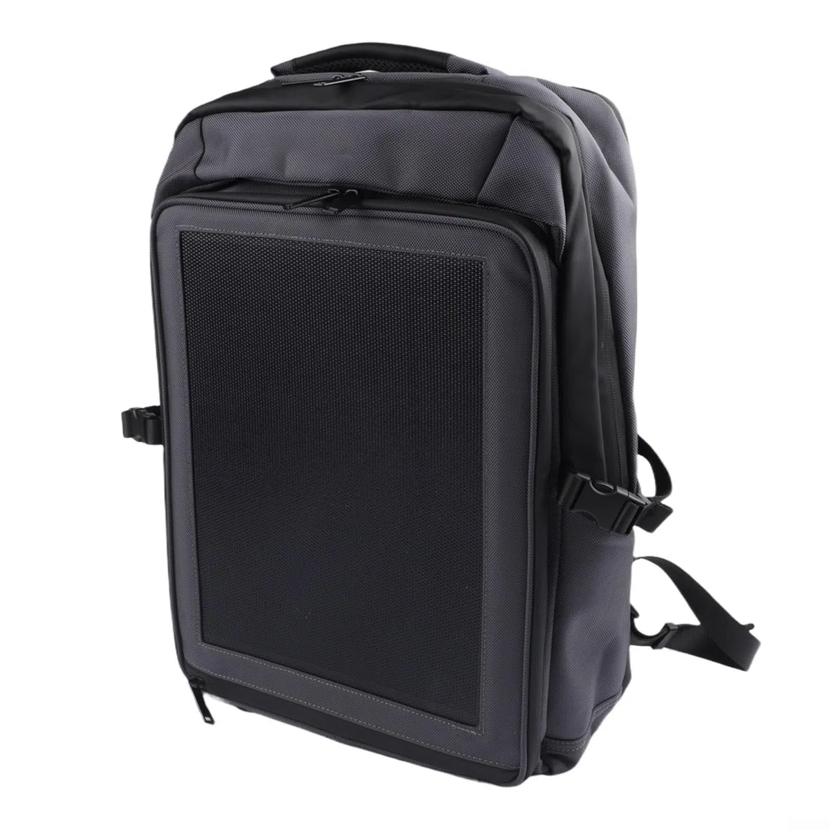 Zaino per solare 30W Ricarica USB 35L Leggero Zaino per solare | Doppio pannello per solare 30W, ricarica rapida USB, per alimentazione esterna continua, ideale per trekking