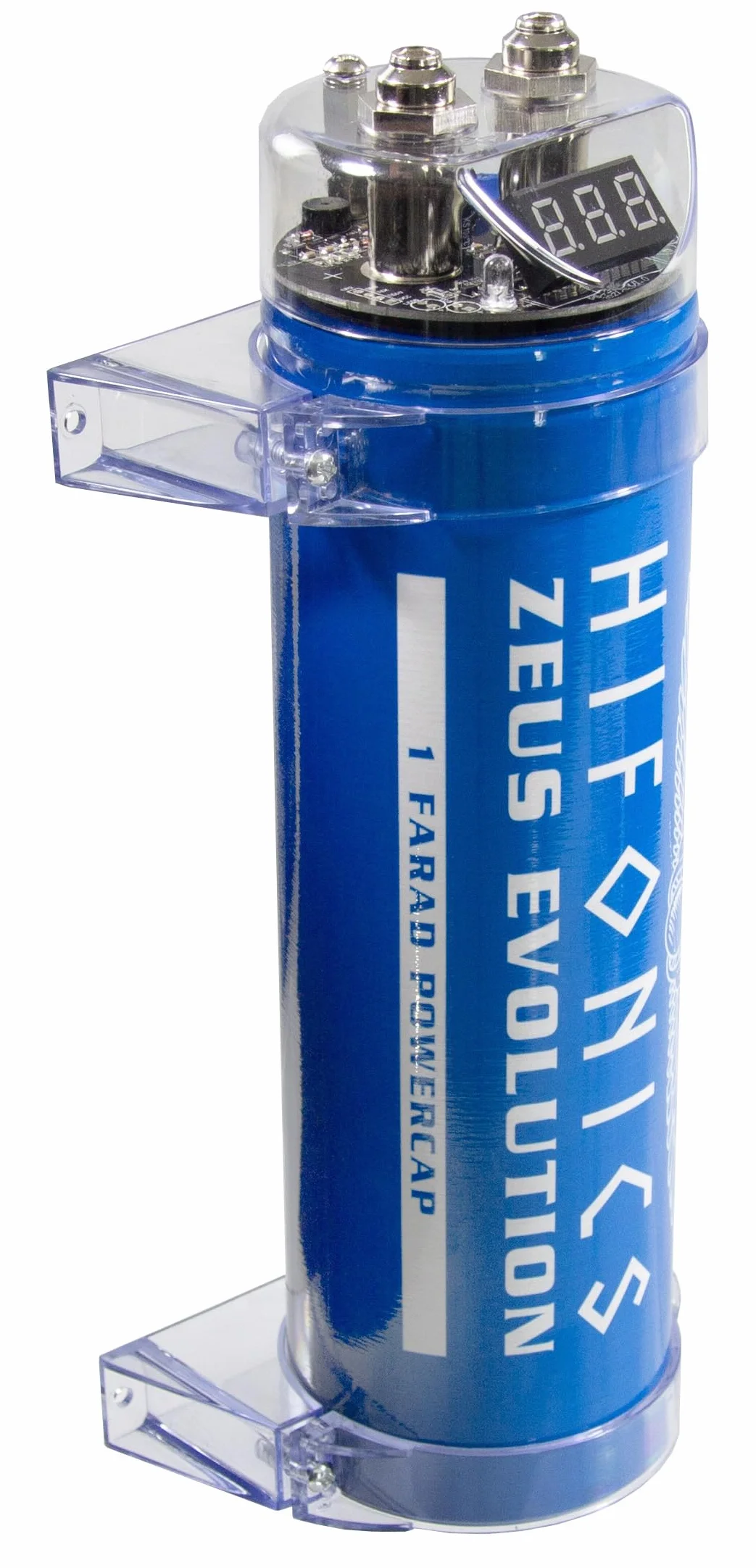 Hifonics ZXE1000-1 Farad Powercap 1F Condensatore per stabilizzare la tensione dell'impianto CarHifi nell'auto Elko Zeus